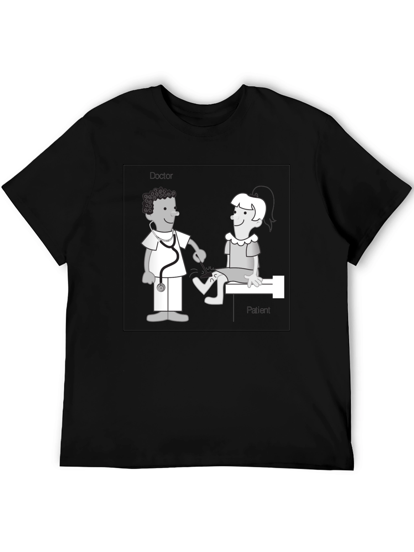Funny Doctor & Patient Graphic T-Shirt