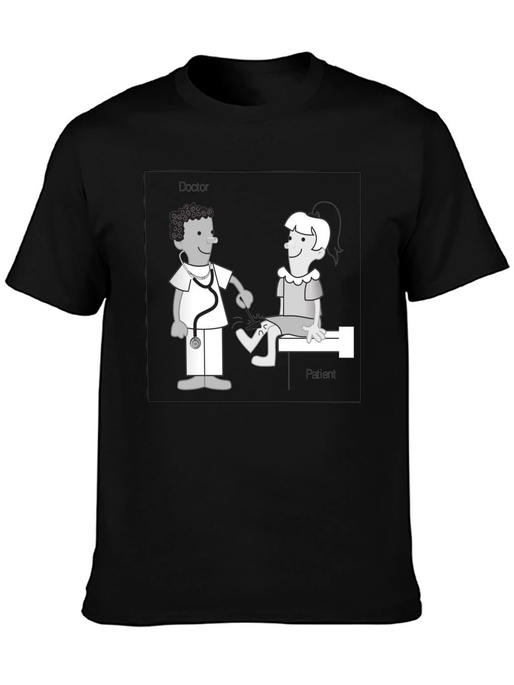 Funny Doctor & Patient Graphic T-Shirt