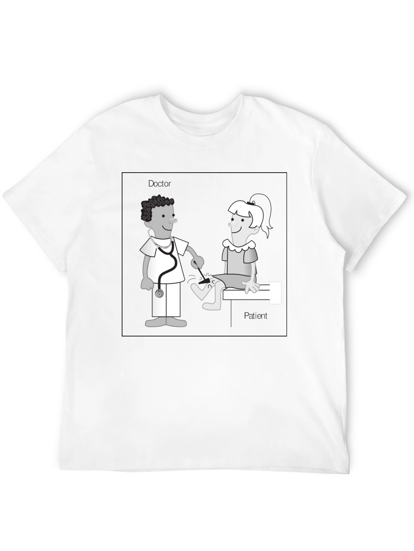 Funny Doctor & Patient Graphic T-Shirt