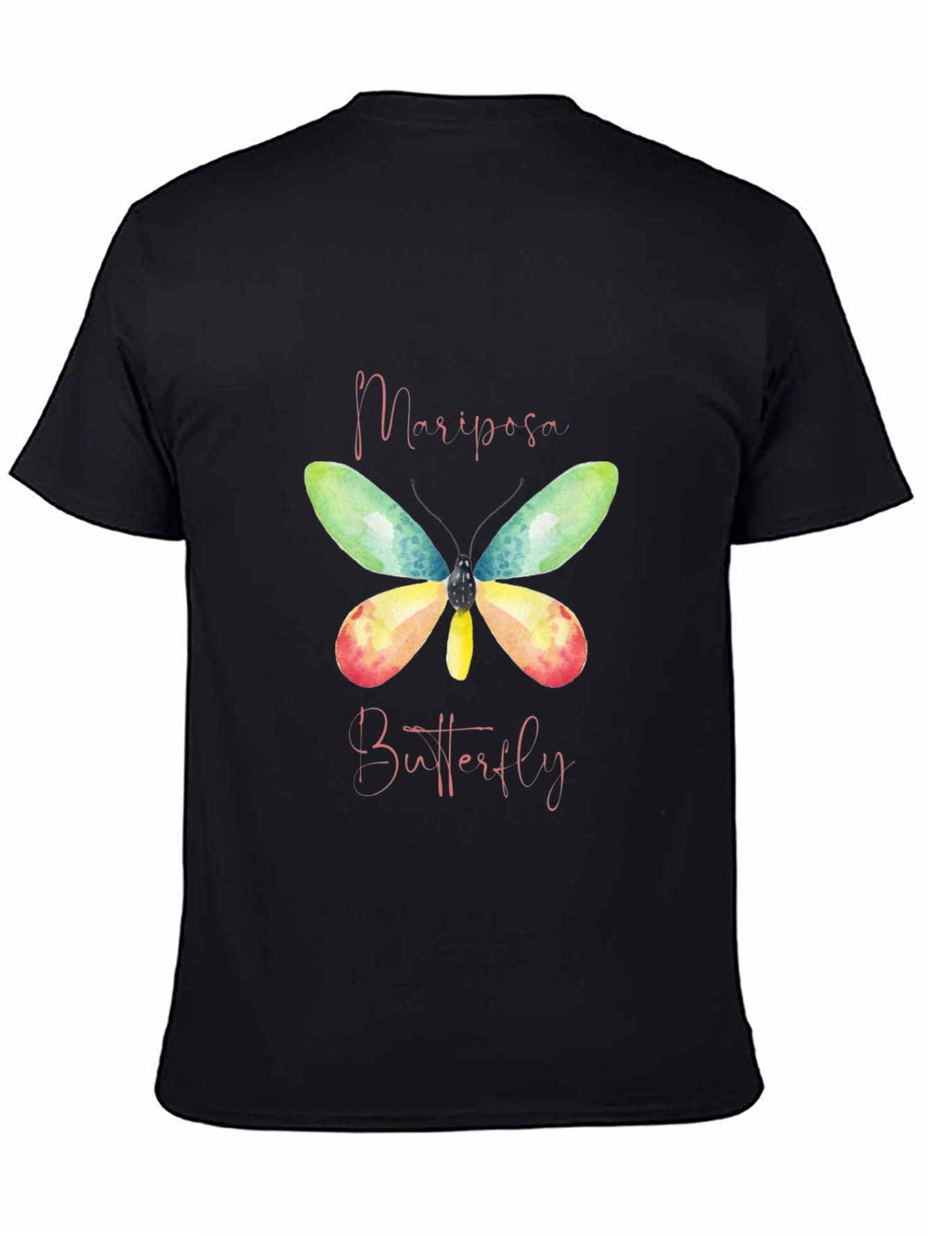Mariposa Butterfly Graphic T-Shirt
