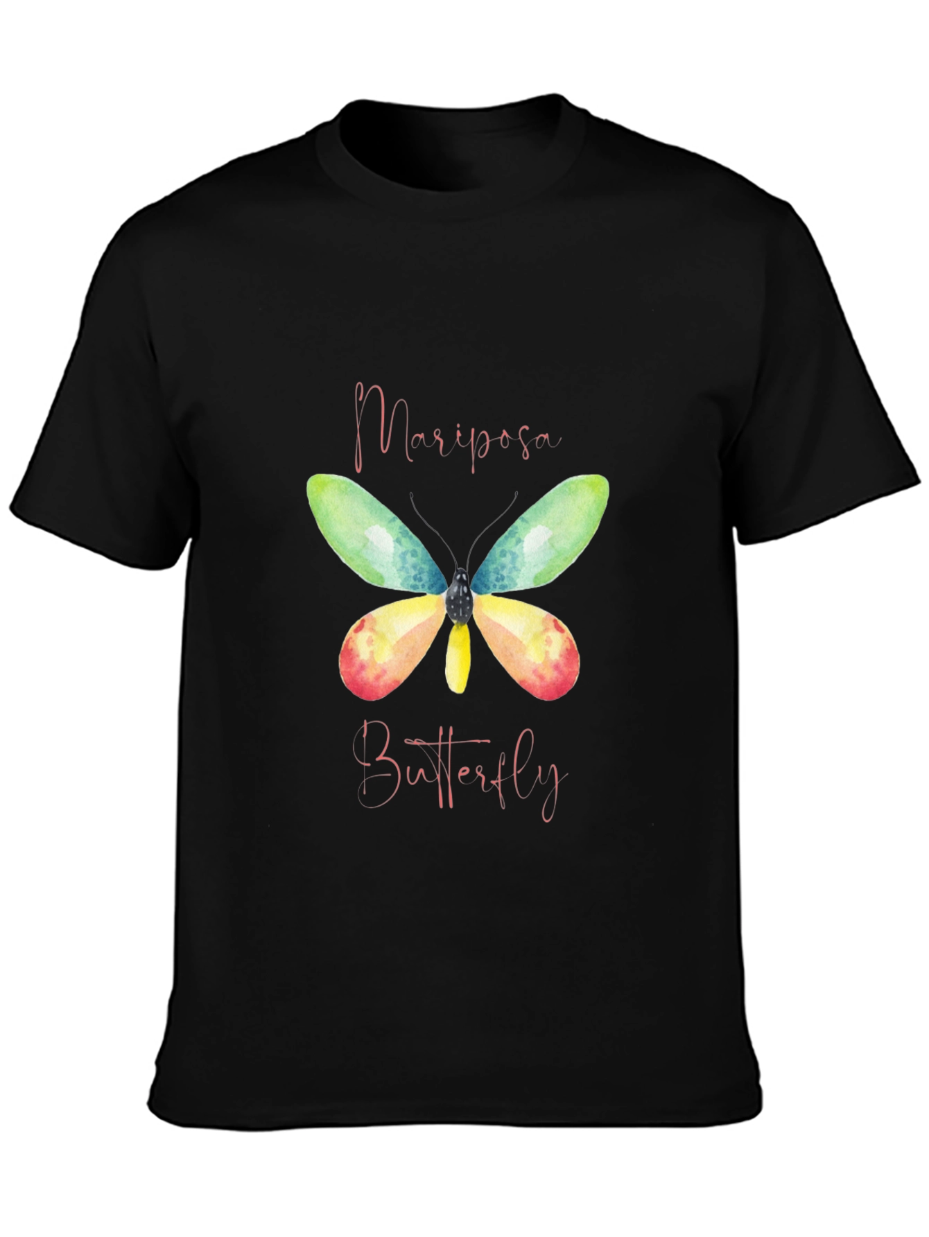 Mariposa Butterfly Graphic T-Shirt