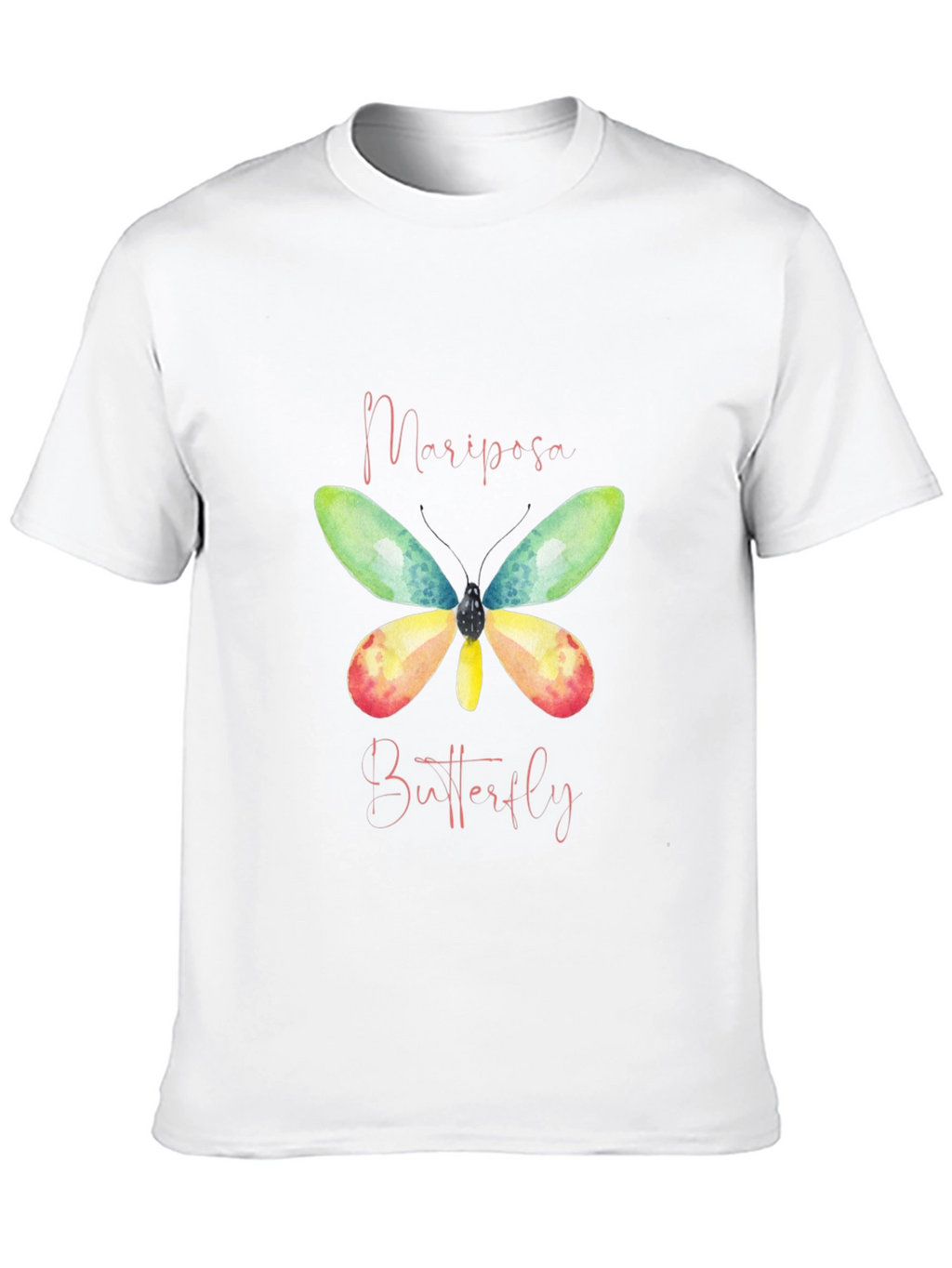 Mariposa Butterfly Graphic T-Shirt