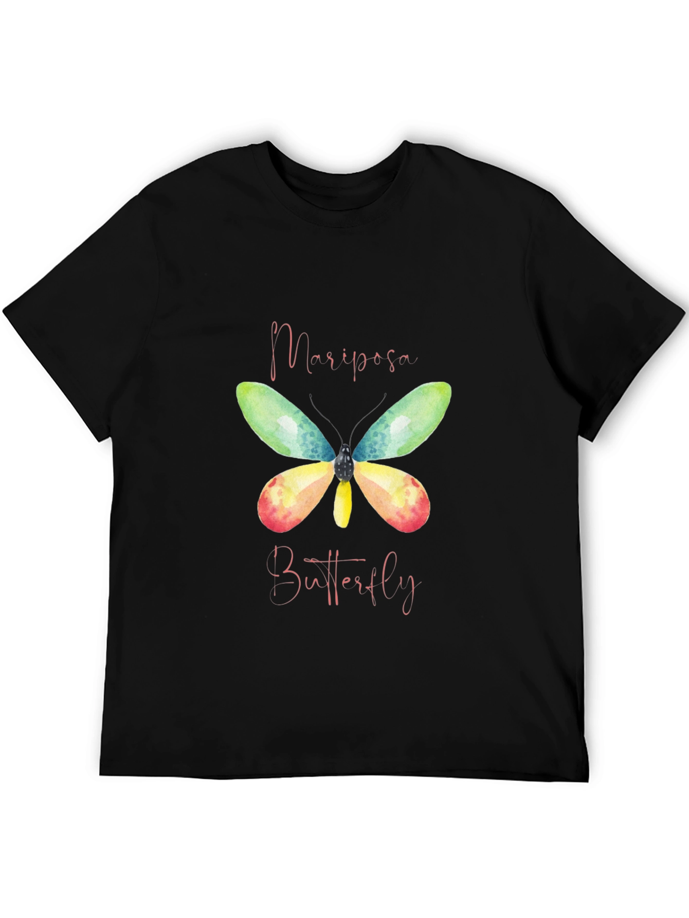 Mariposa Butterfly Graphic T-Shirt