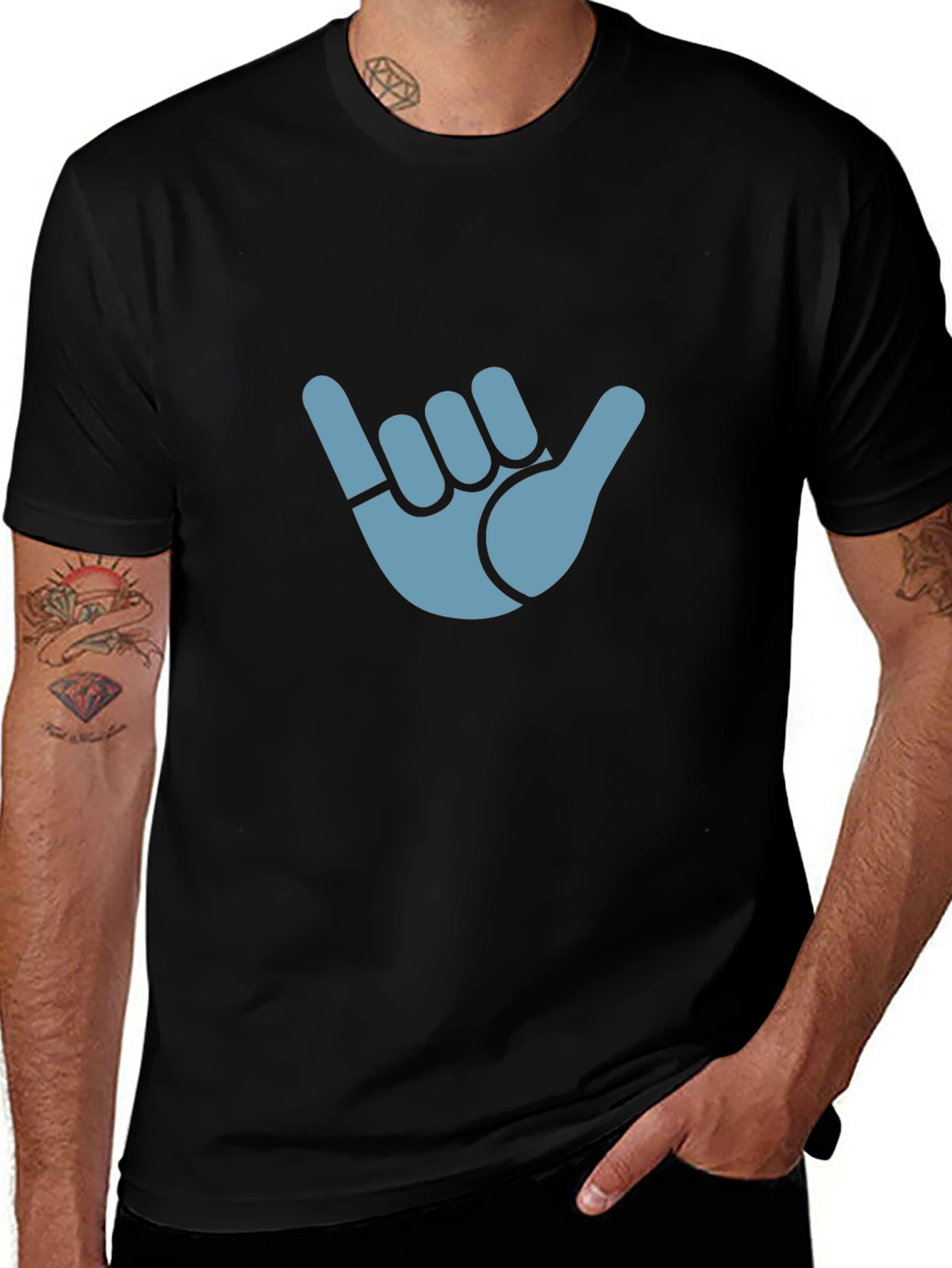 Hang Loose Graphic T-Shirt - Casual Comfort