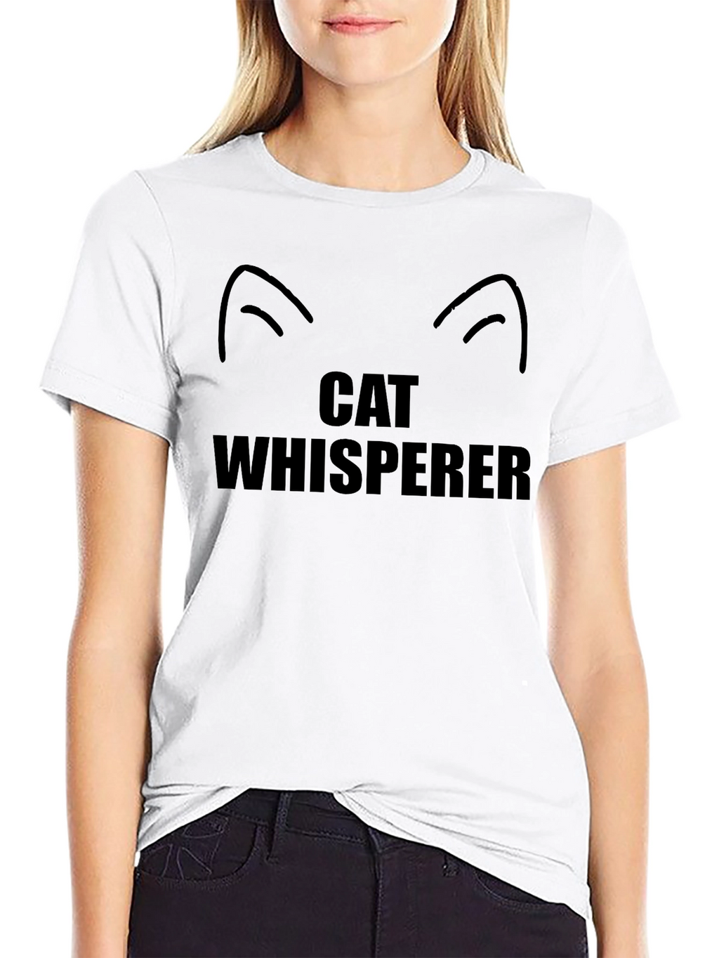 Cat Whisperer Graphic T-Shirt