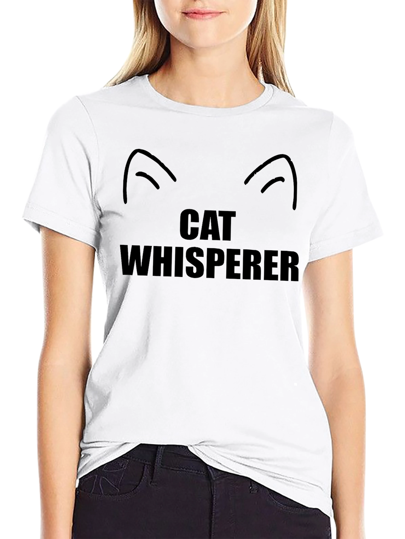 Cat Whisperer Graphic T-Shirt