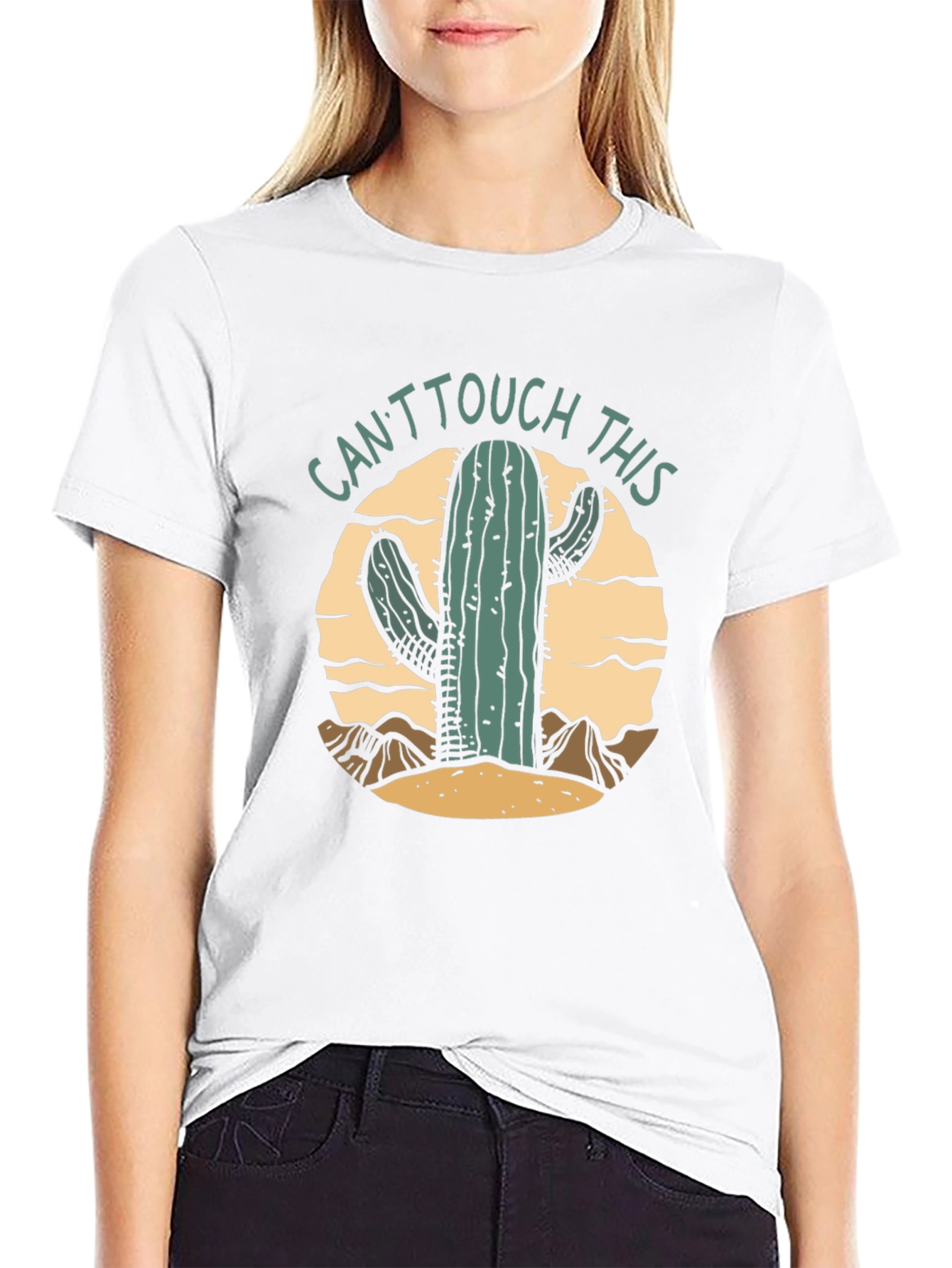 Cactus Graphic Tee - Cant Touch This!