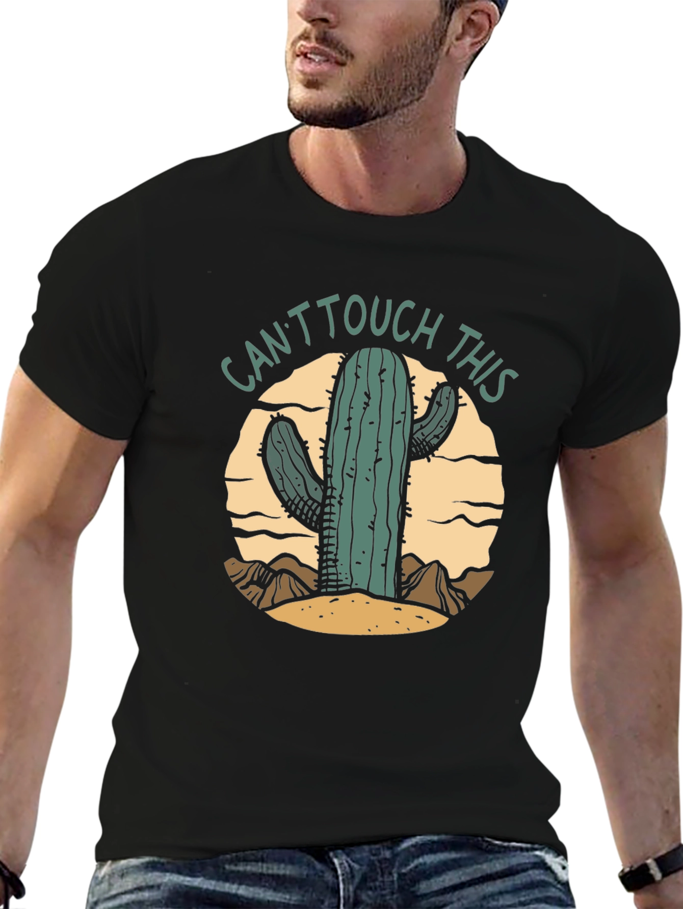 Cactus Graphic Tee - Cant Touch This!