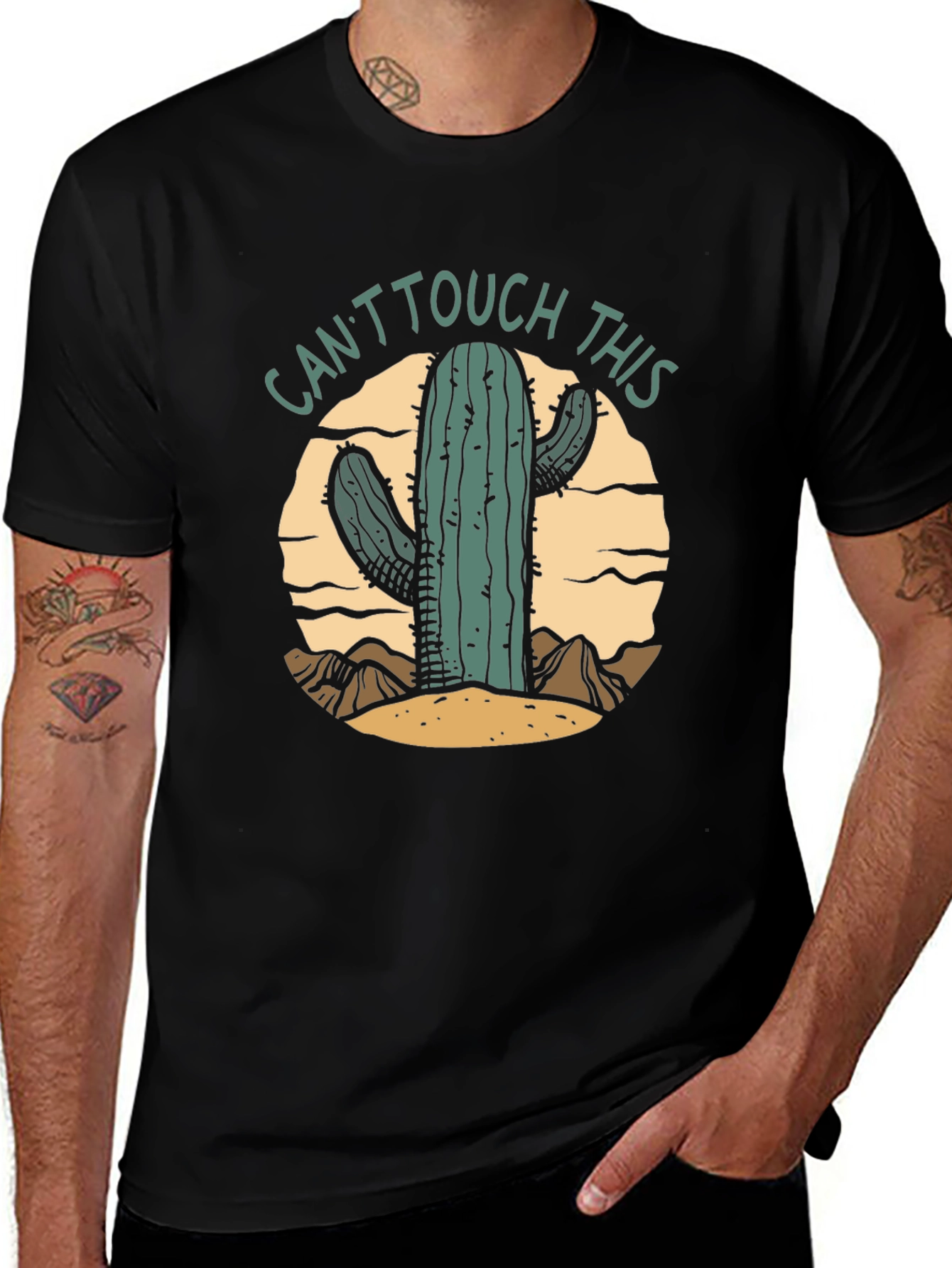 Cactus Graphic Tee - Cant Touch This!
