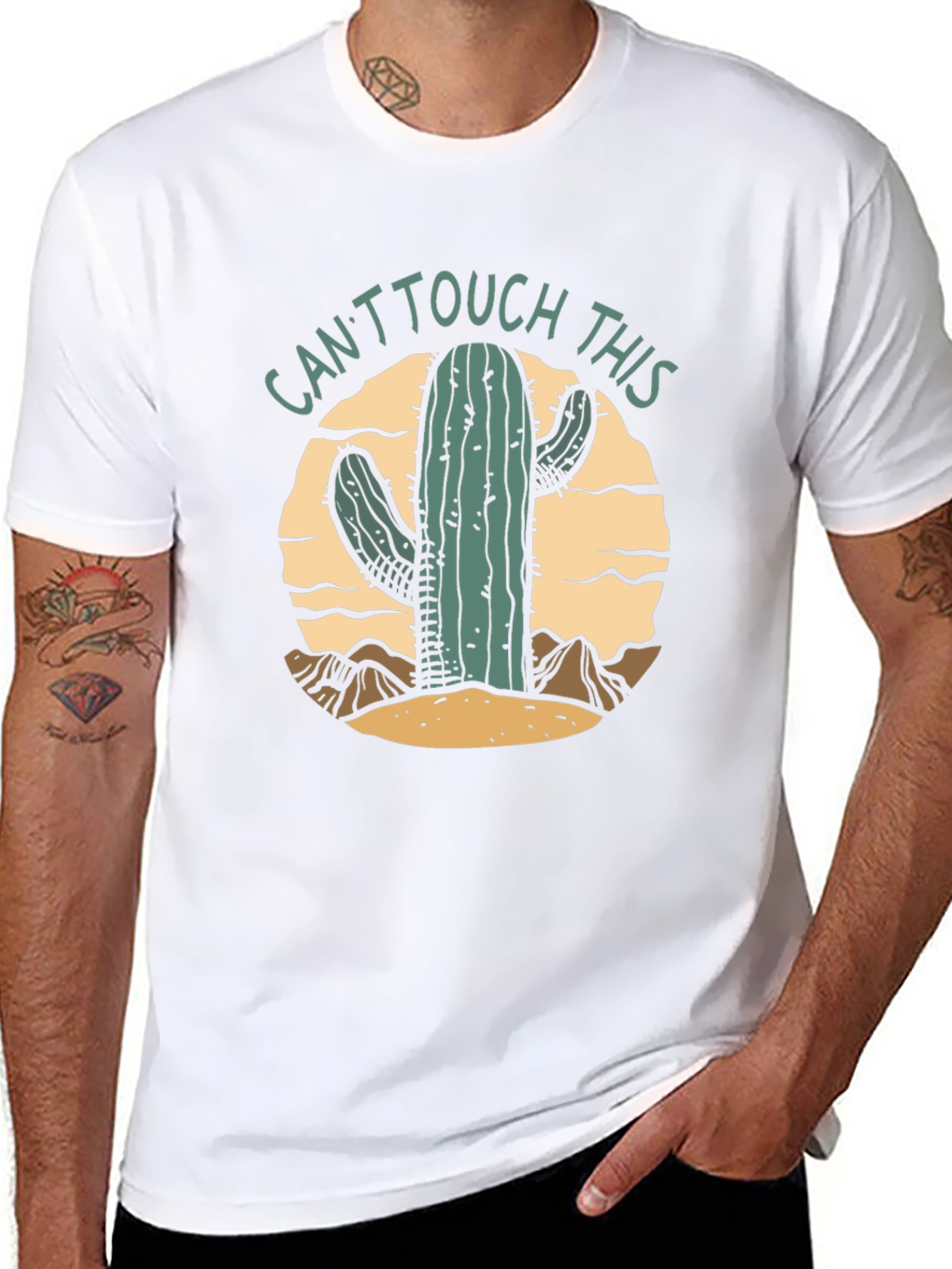 Cactus Graphic Tee - Cant Touch This!