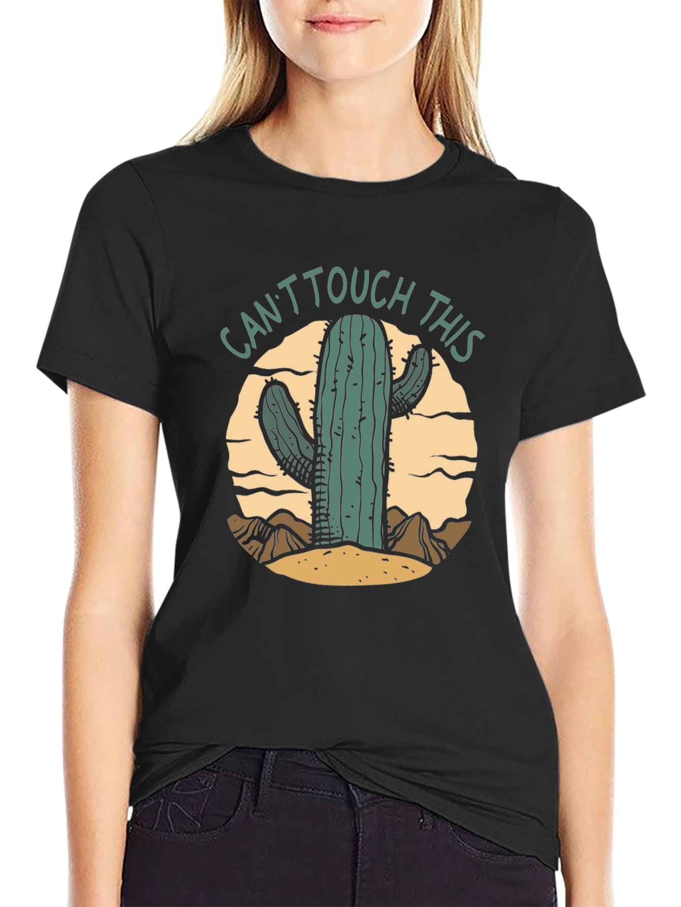 Cactus Graphic Tee - Cant Touch This!