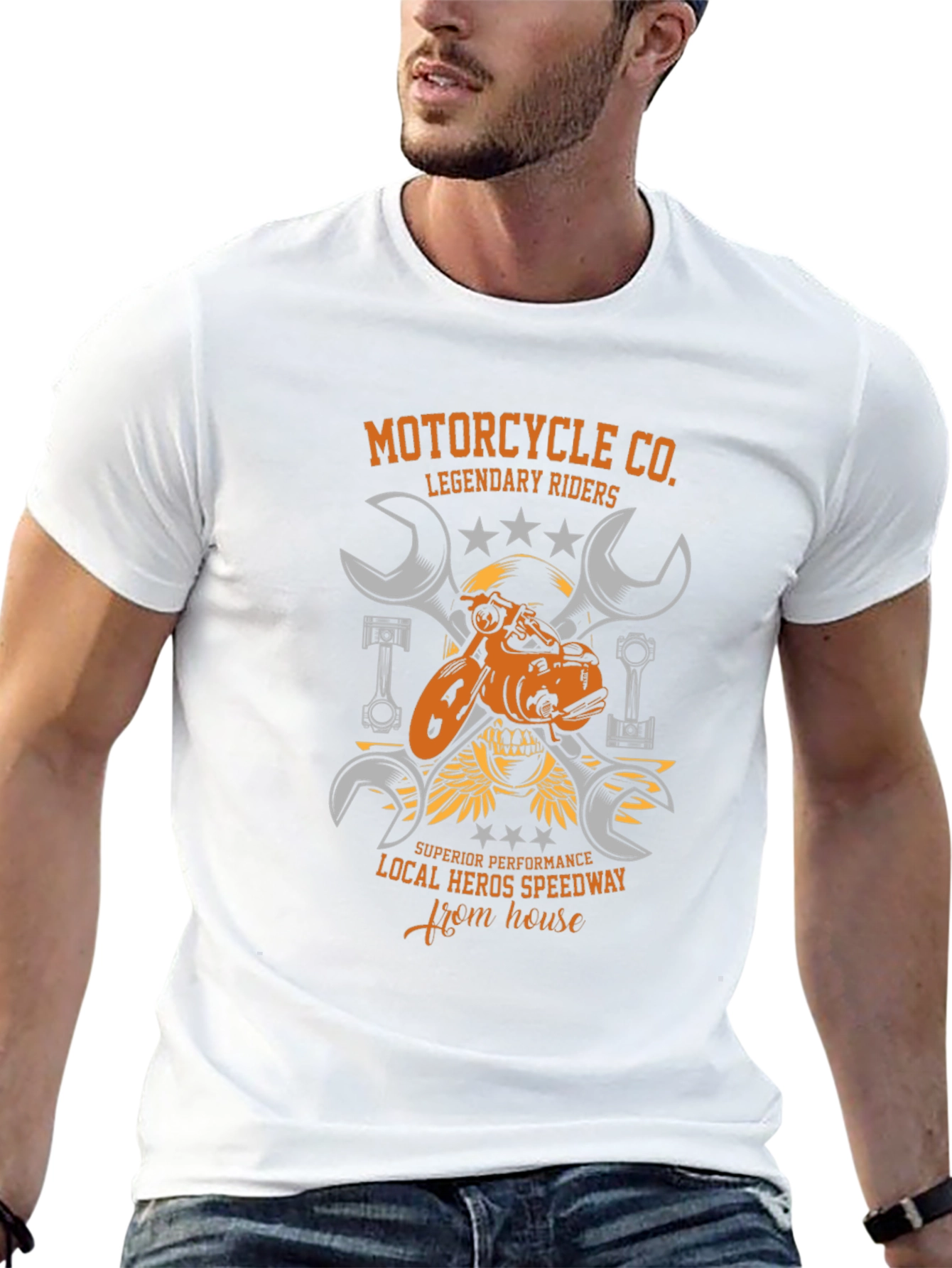 Motorcycle Co. Legendary Riders Graphic T-Shirt