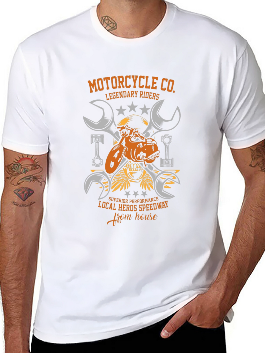 Motorcycle Co. Legendary Riders Graphic T-Shirt