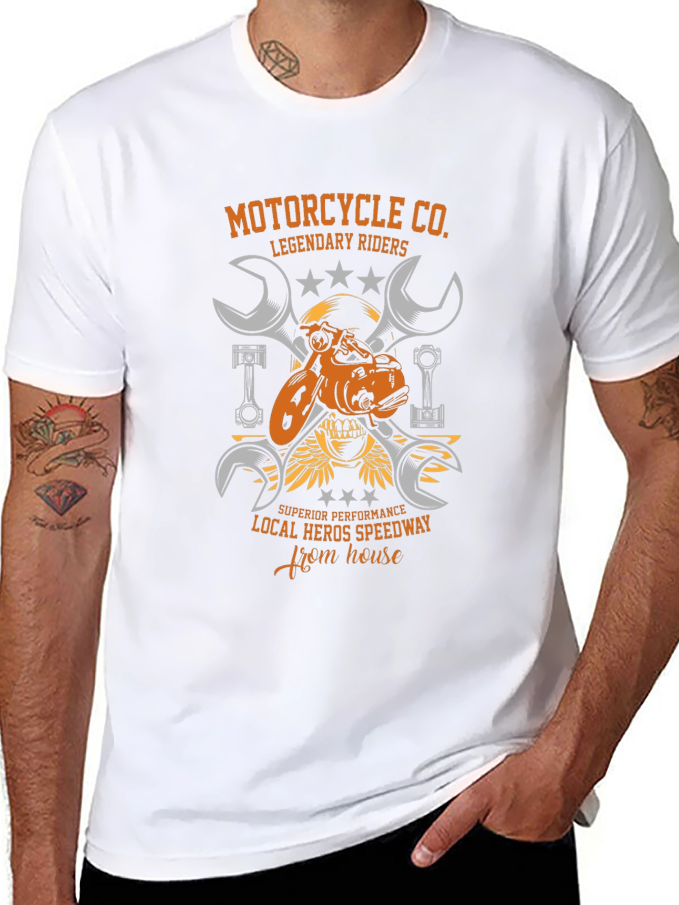 Motorcycle Co. Legendary Riders Graphic T-Shirt