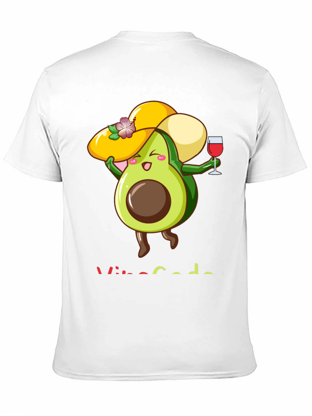 Funny Avocado Wine Lover T-Shirt
