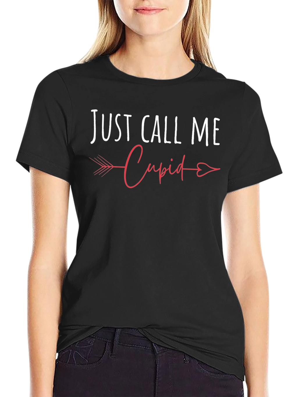 Just Call Me Cupid Valentines Day T-Shirt
