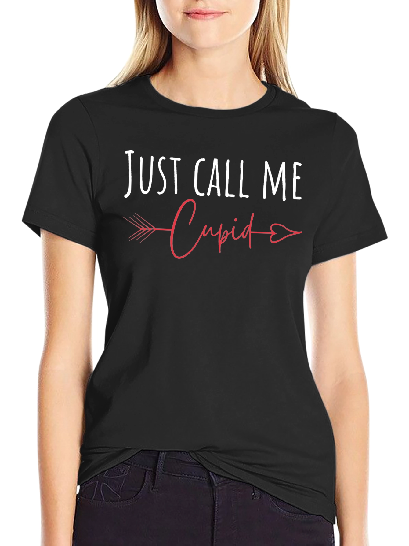 Just Call Me Cupid Valentines Day T-Shirt
