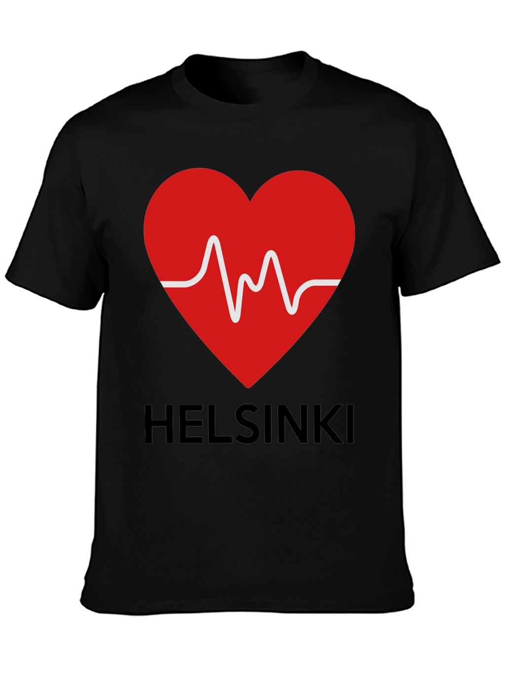 Helsinki Heartbeat T-Shirt - City Love
