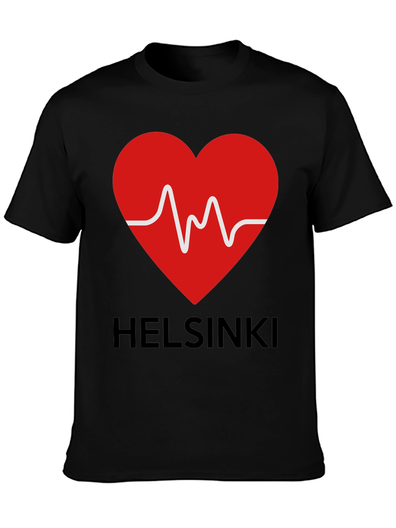 Helsinki Heartbeat T-Shirt - City Love