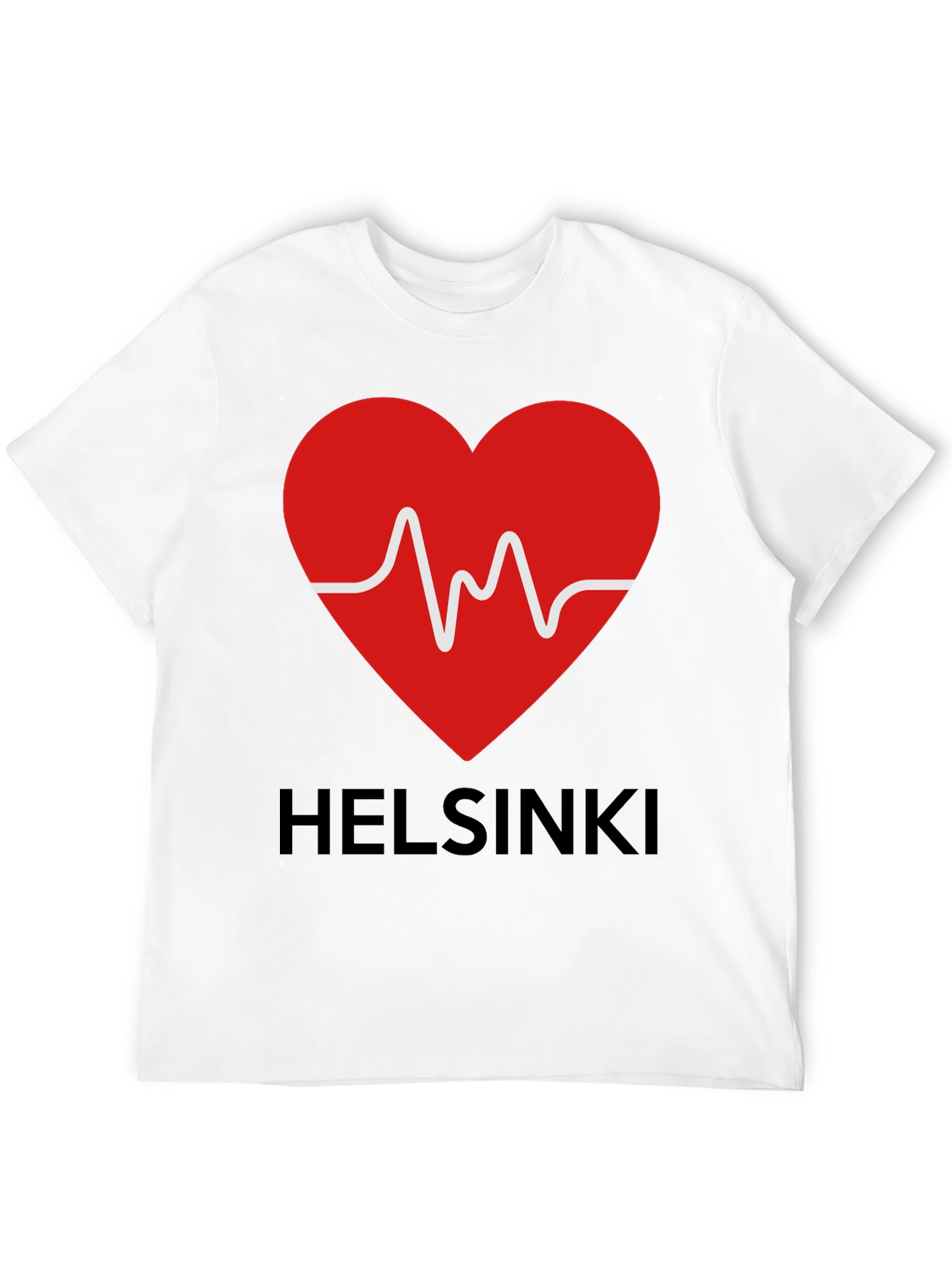 Helsinki Heartbeat T-Shirt - City Love