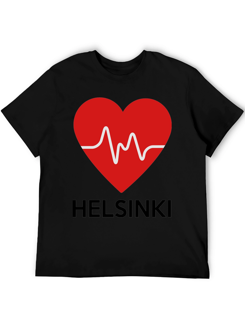 Helsinki Heartbeat T-Shirt - City Love