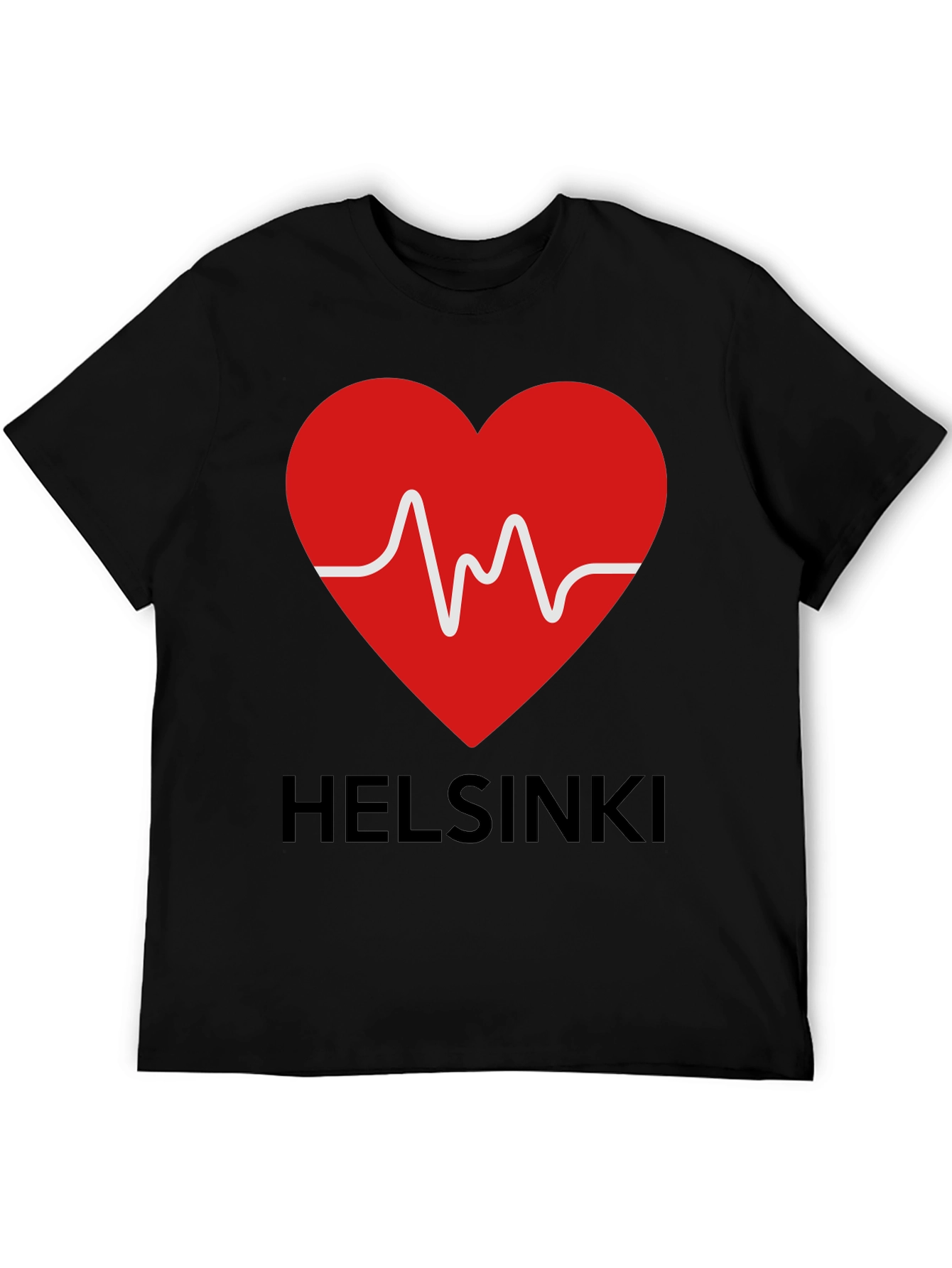 Helsinki Heartbeat T-Shirt - City Love