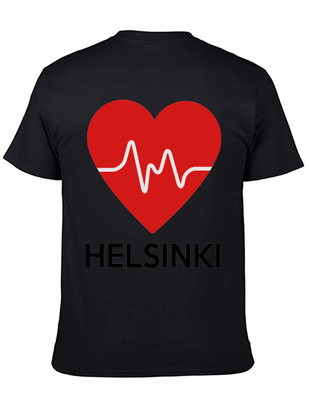 Helsinki Heartbeat T-Shirt - City Love