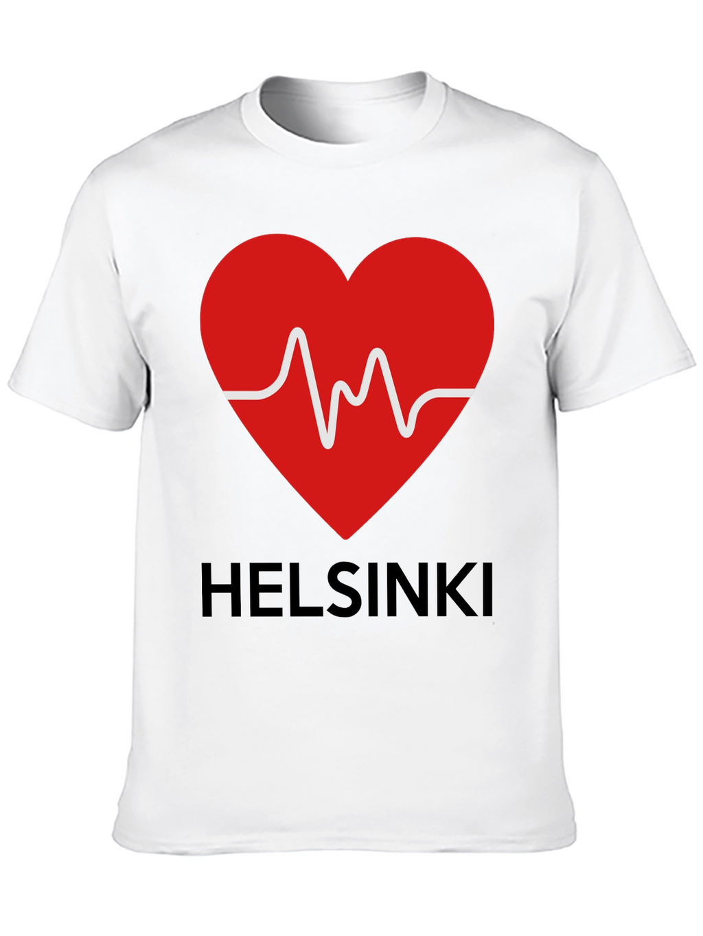 Helsinki Heartbeat T-Shirt - City Love