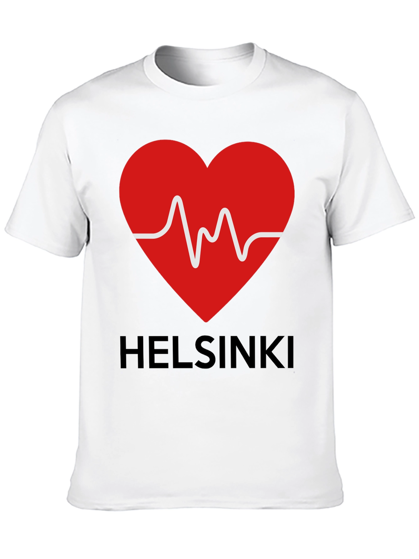 Helsinki Heartbeat T-Shirt - City Love