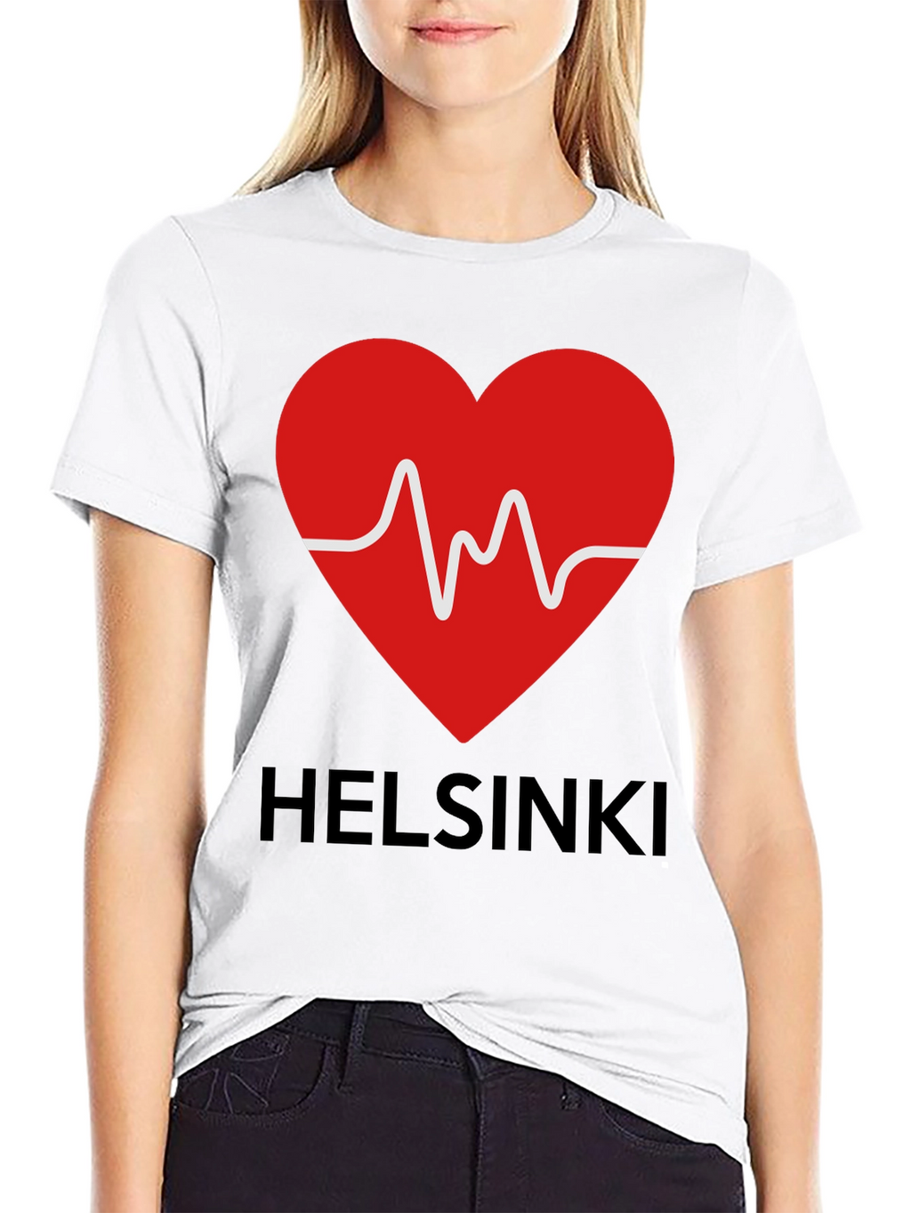 Helsinki Heartbeat T-Shirt - City Love