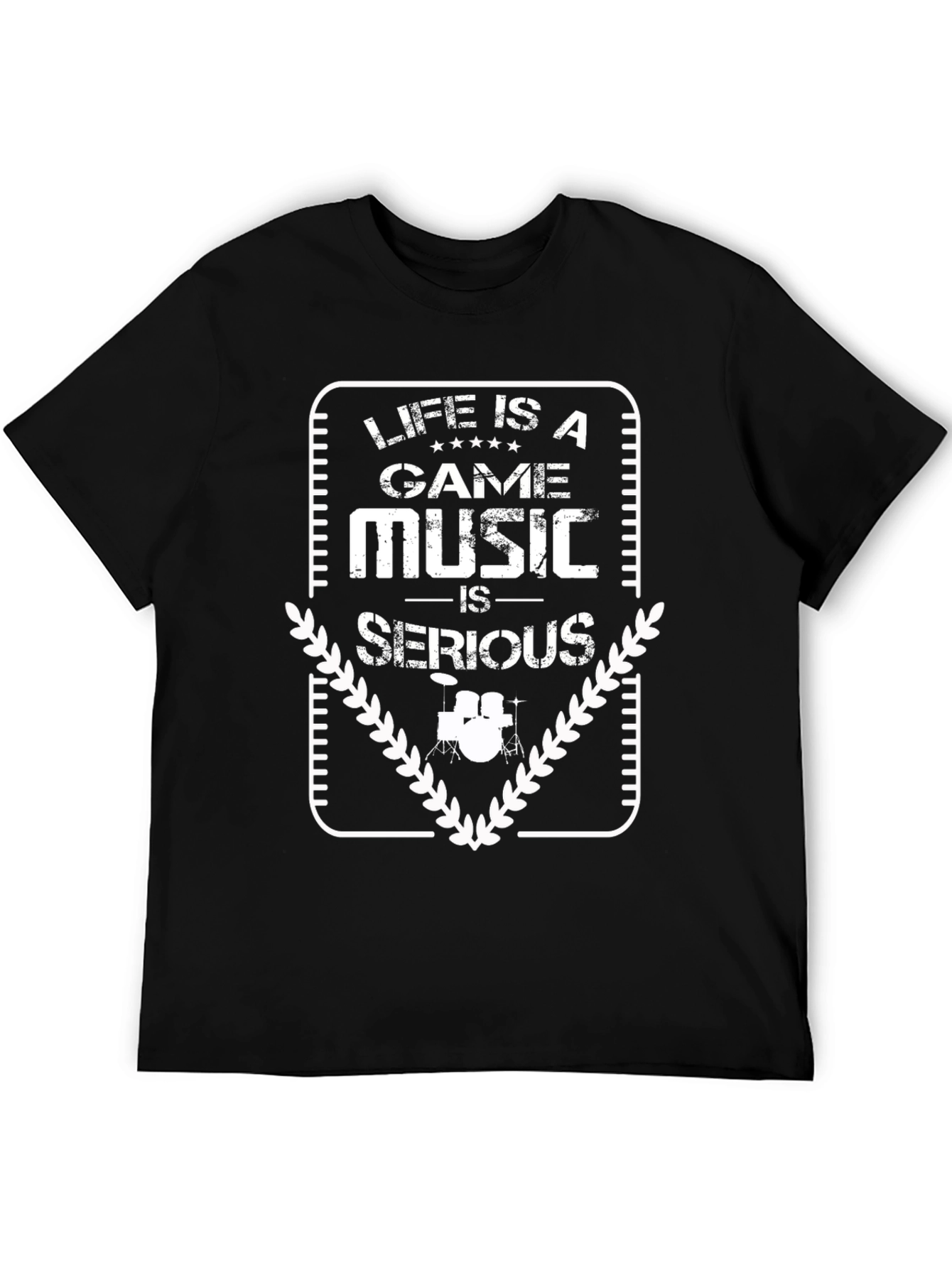 Life is a Game Music is Serious T-Shirt