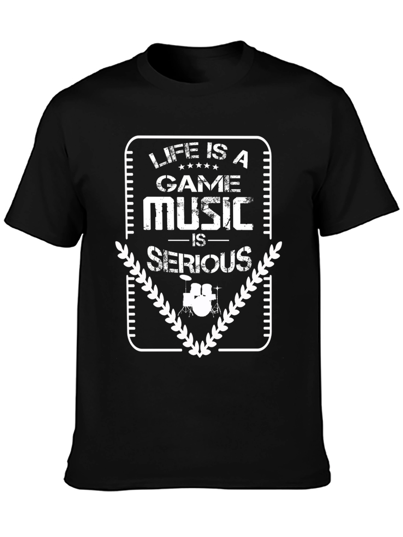 Life is a Game Music is Serious T-Shirt