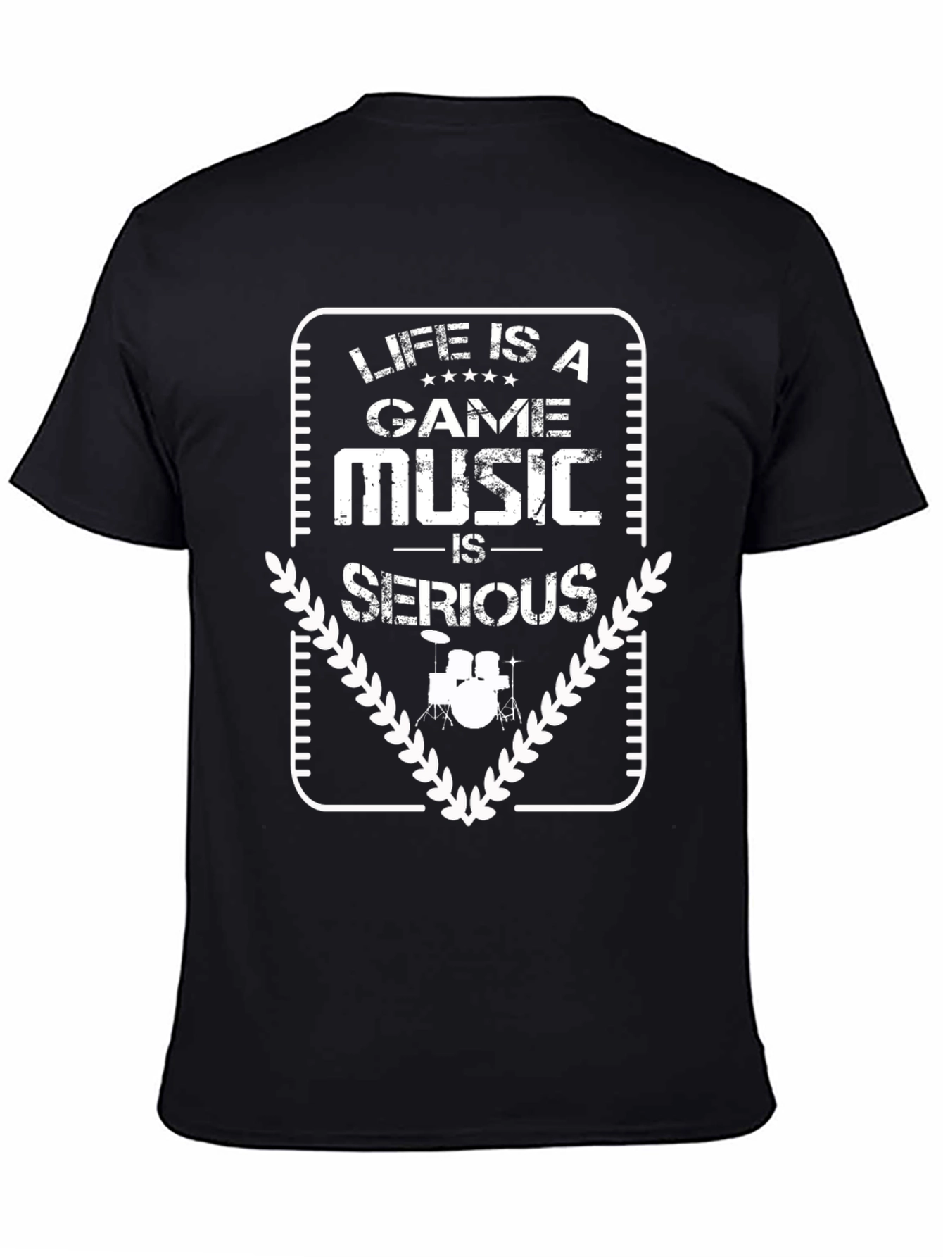Life is a Game Music is Serious T-Shirt