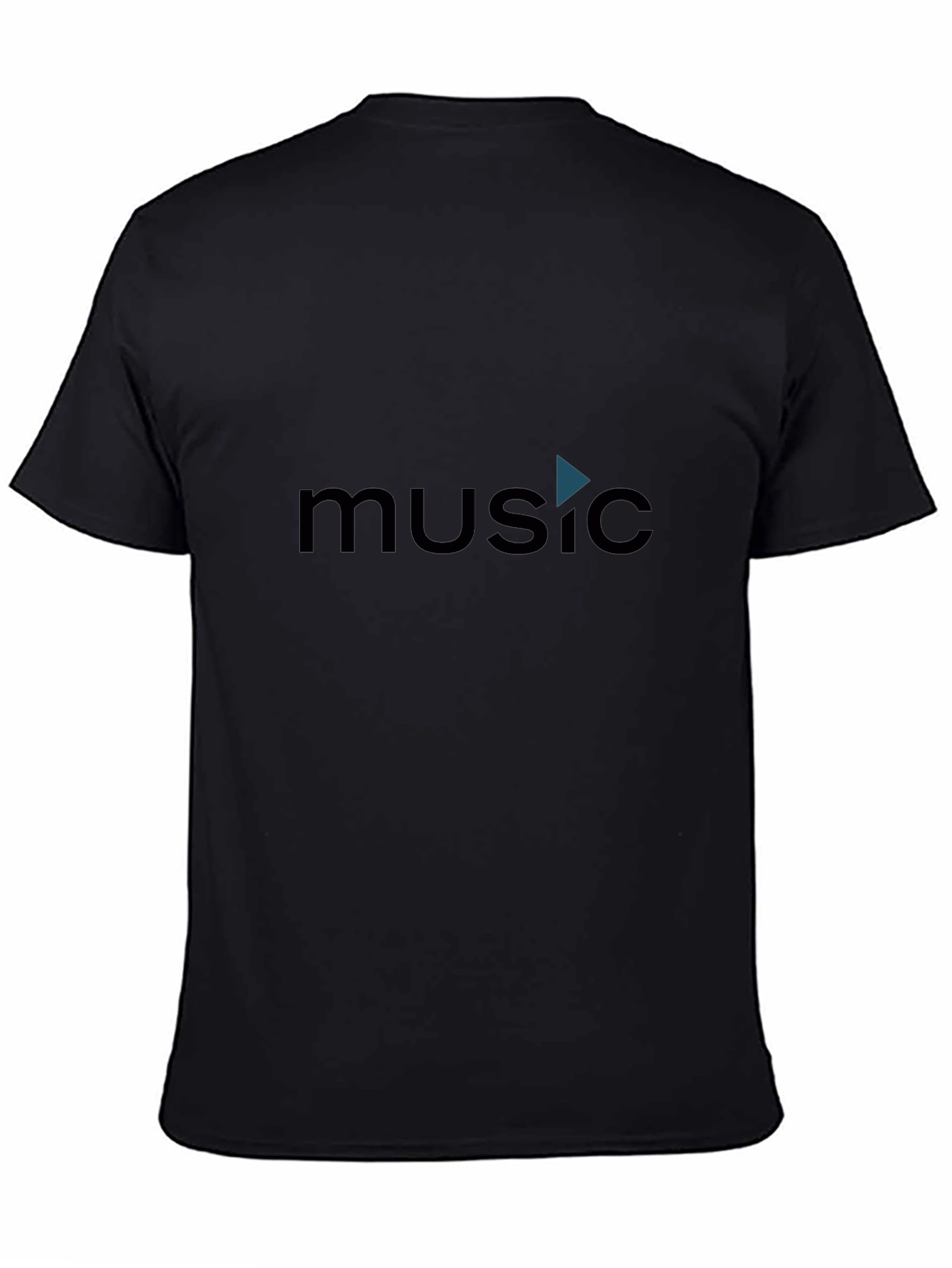 Music Graphic Black T-Shirt