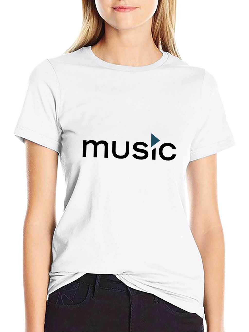 Music Graphic Black T-Shirt
