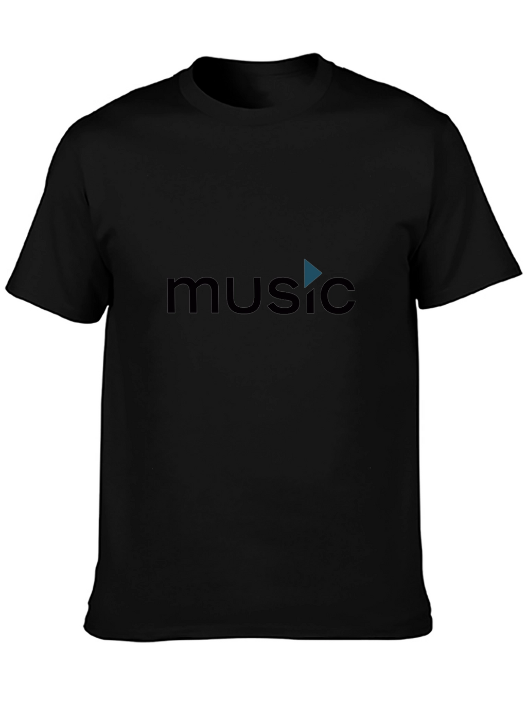 Music Graphic Black T-Shirt