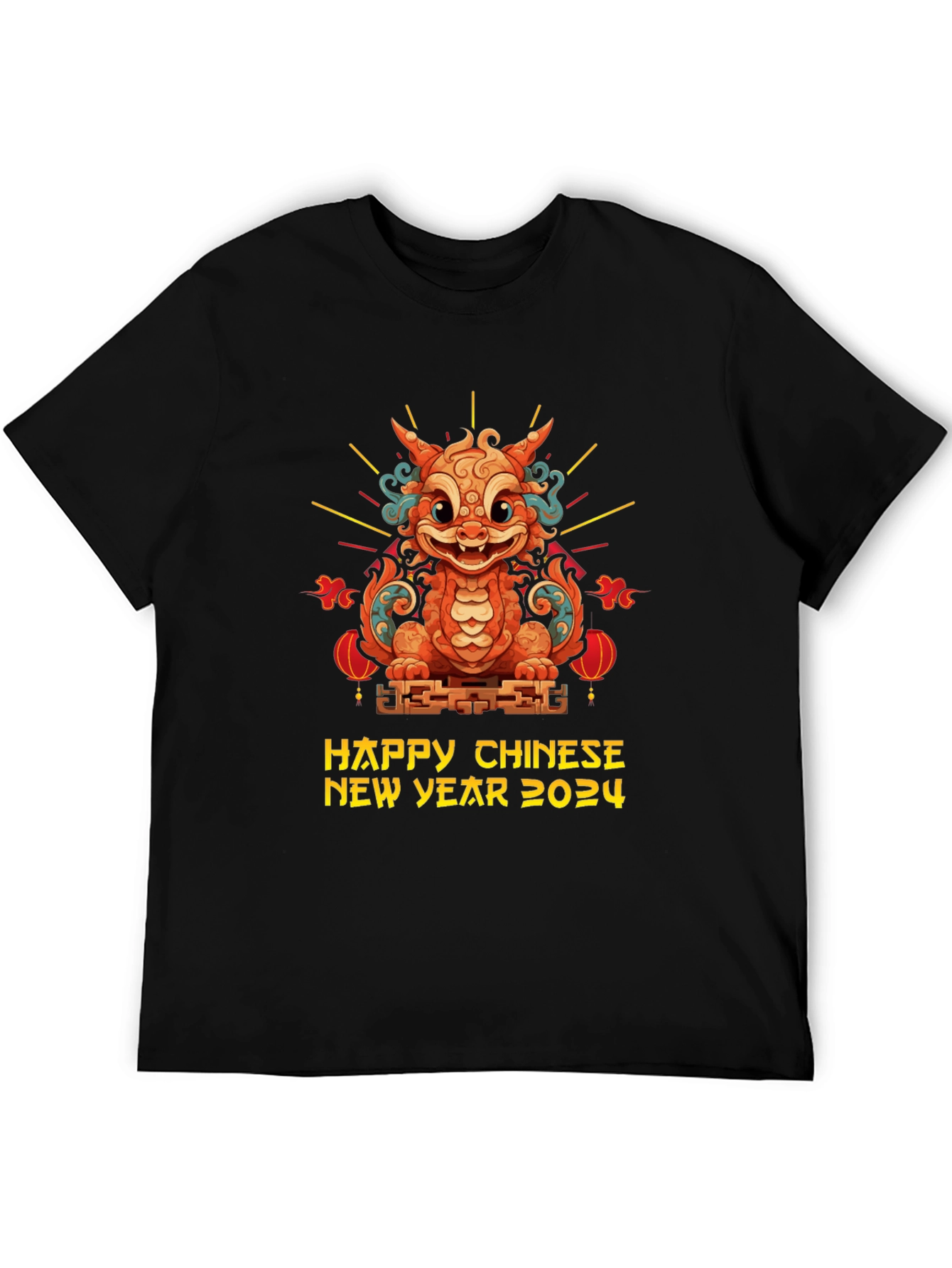 Chinese New Year 2024 Dragon Graphic Tee