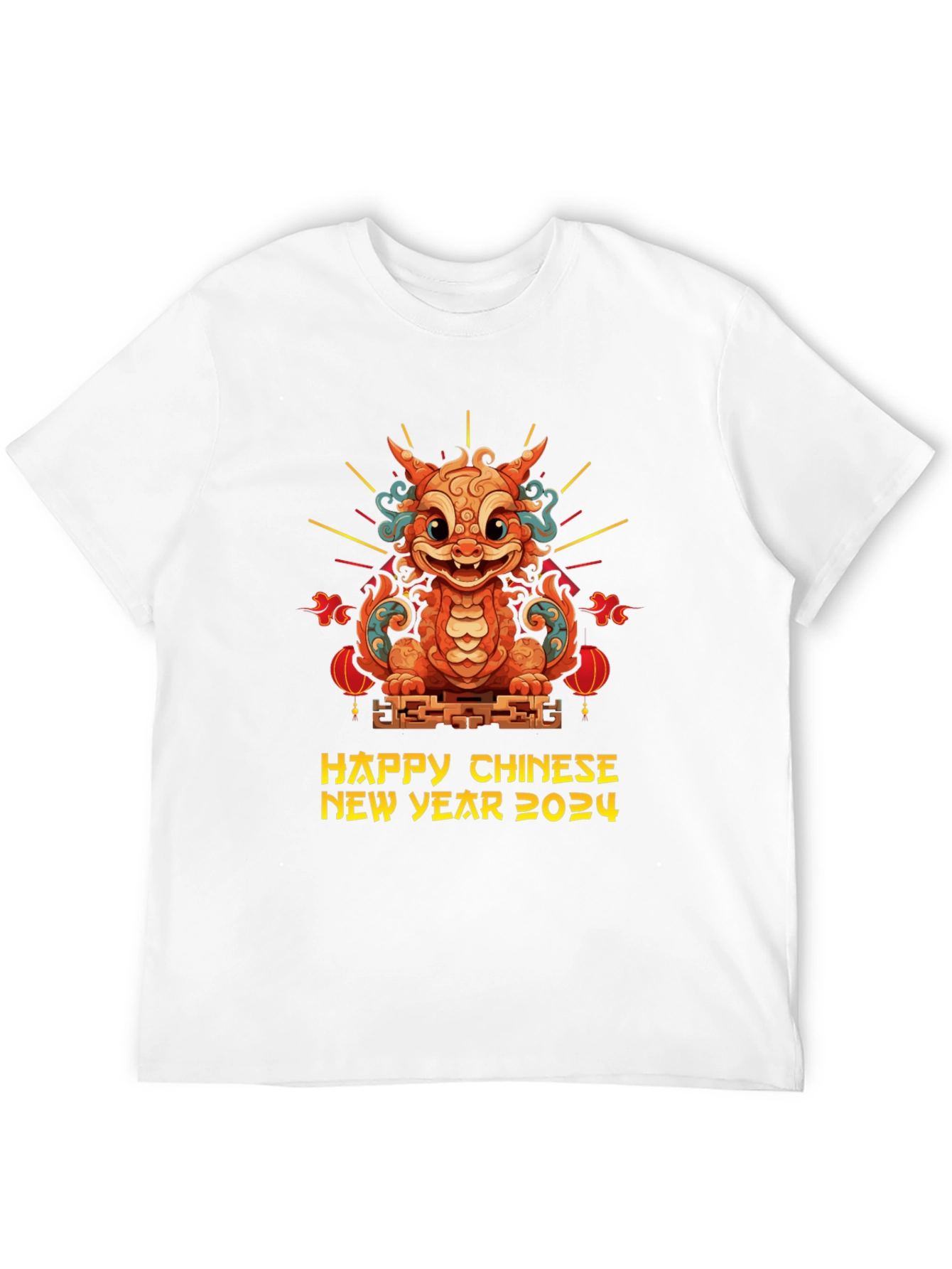 Chinese New Year 2024 Dragon Graphic Tee