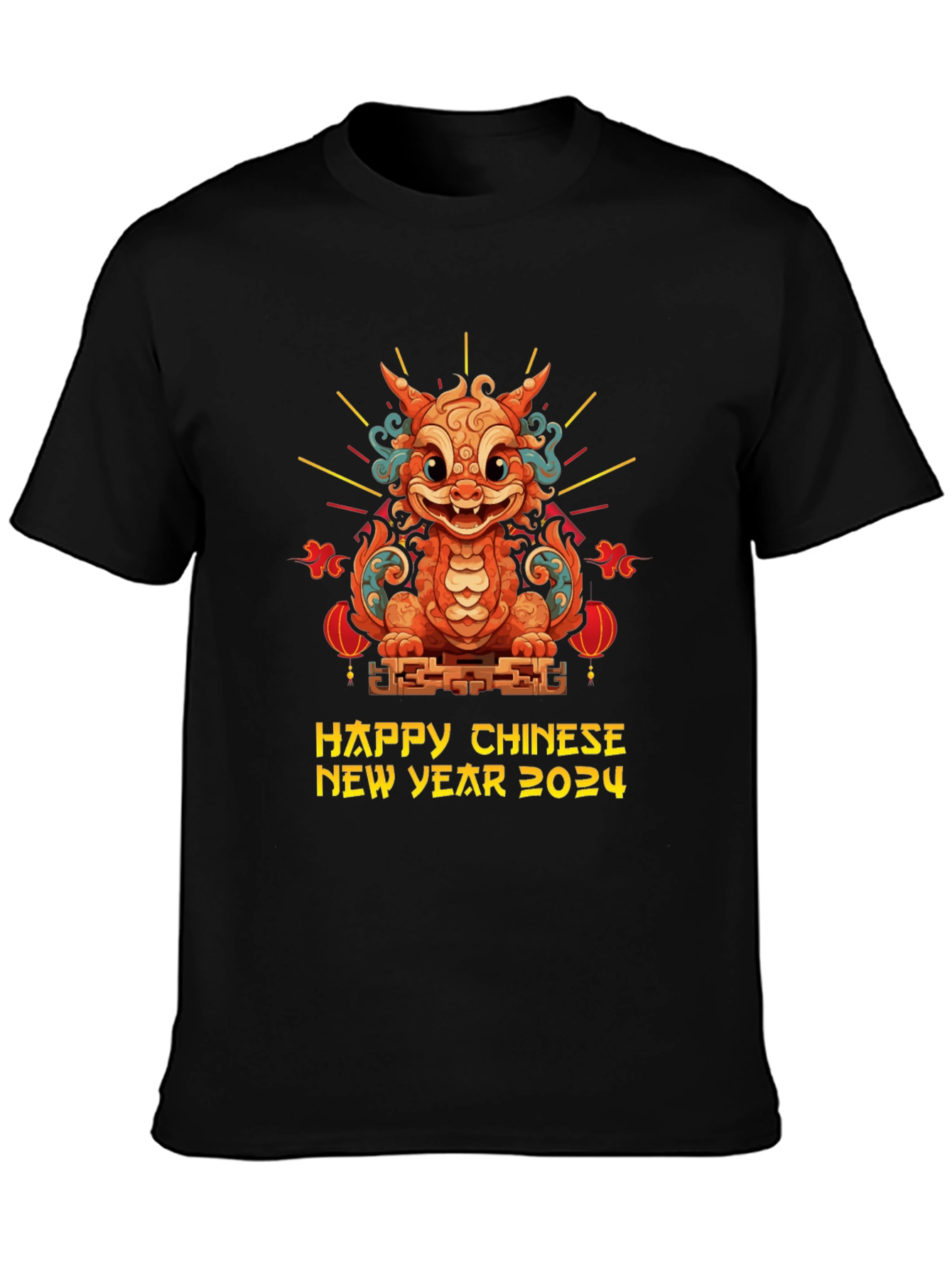 Chinese New Year 2024 Dragon Graphic Tee