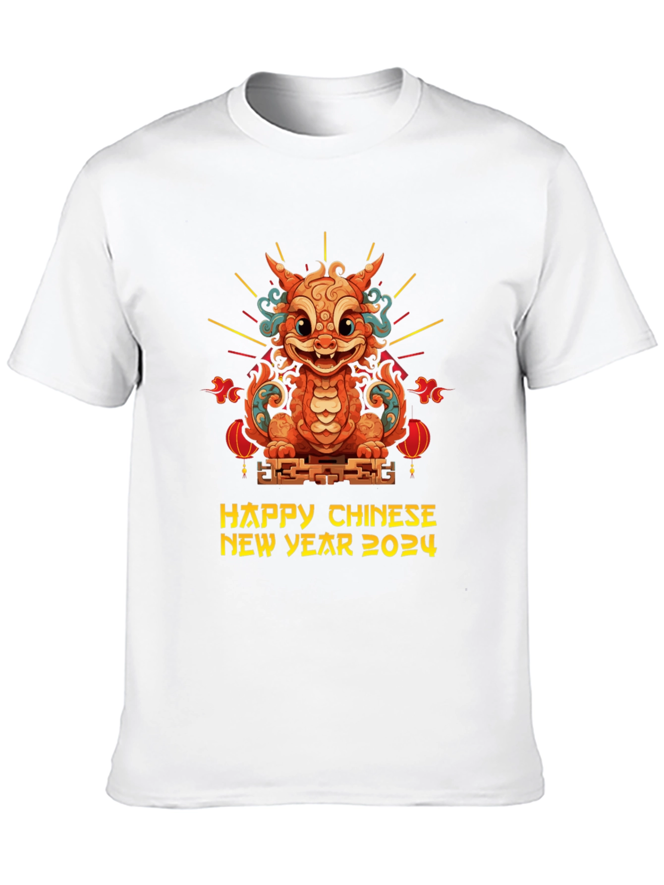 Chinese New Year 2024 Dragon Graphic Tee