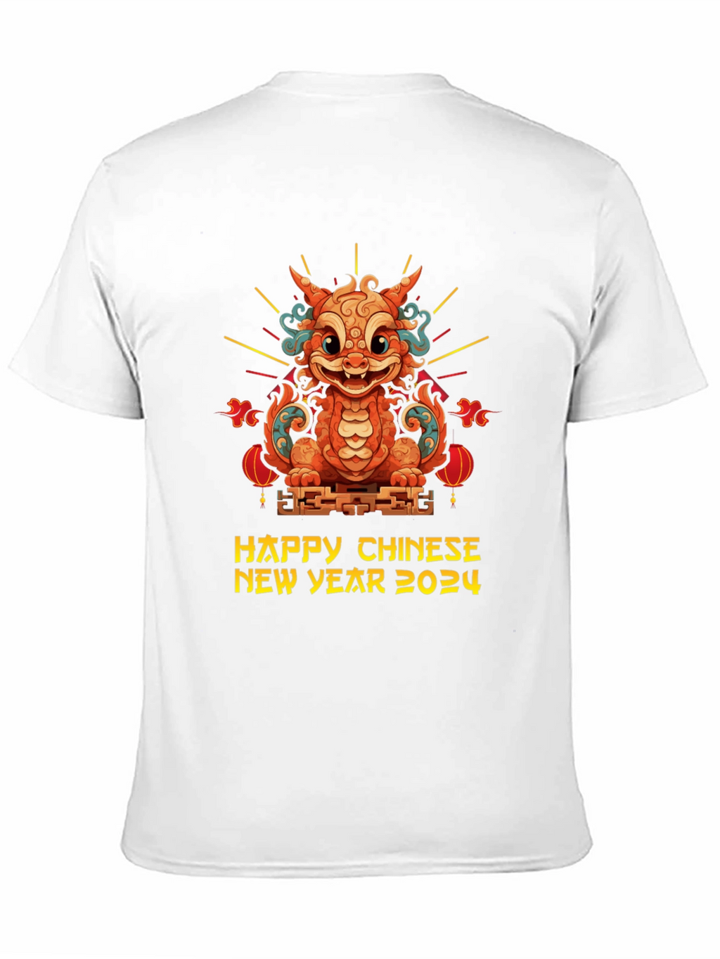 Chinese New Year 2024 Dragon Graphic Tee