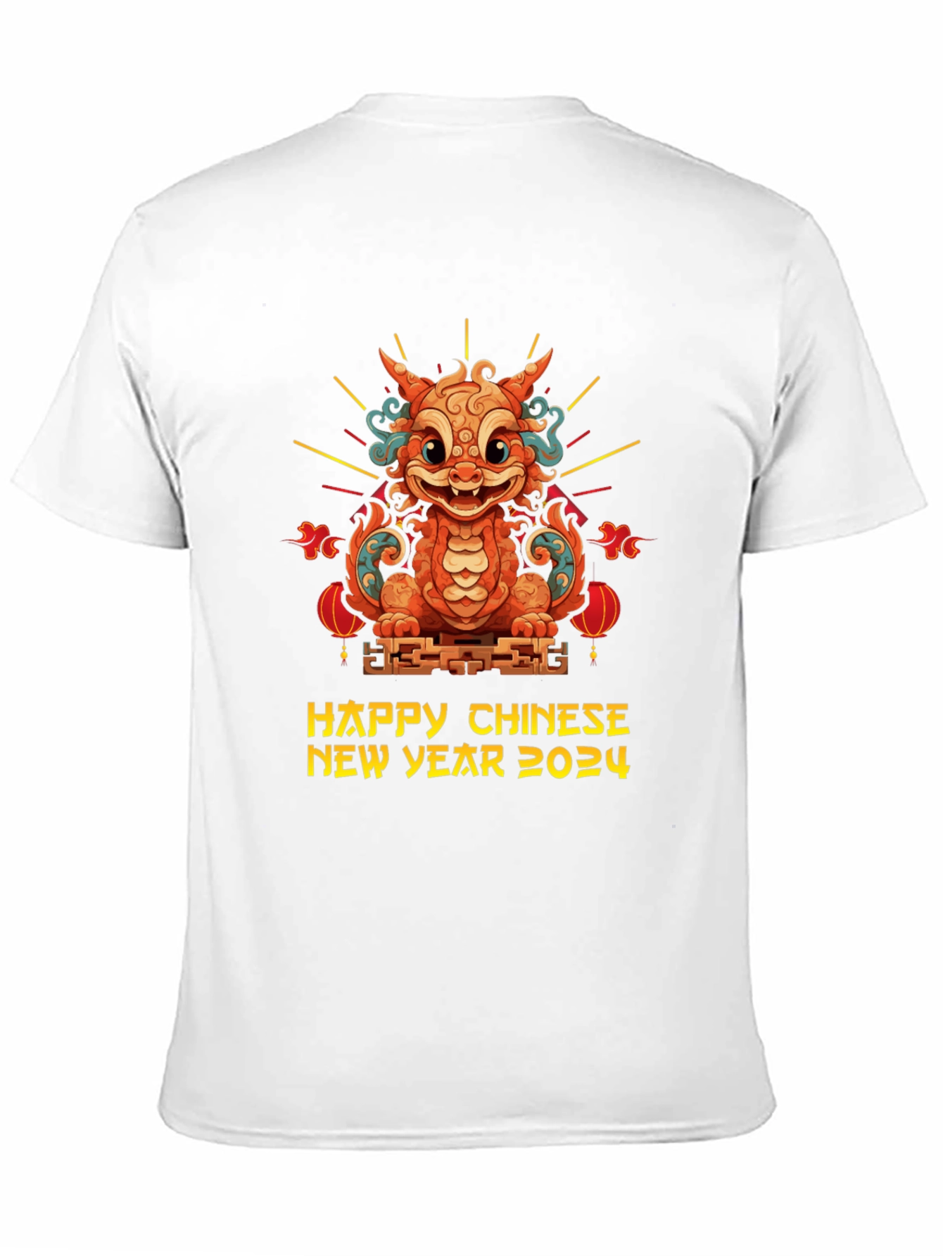 Chinese New Year 2024 Dragon Graphic Tee