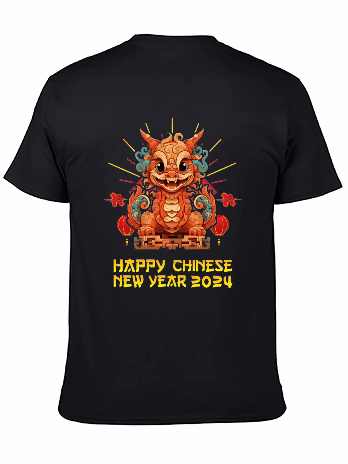 Chinese New Year 2024 Dragon Graphic Tee