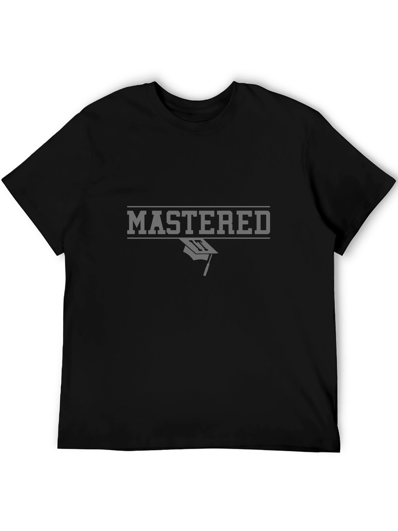 Mastered Graduation T-Shirt - Black