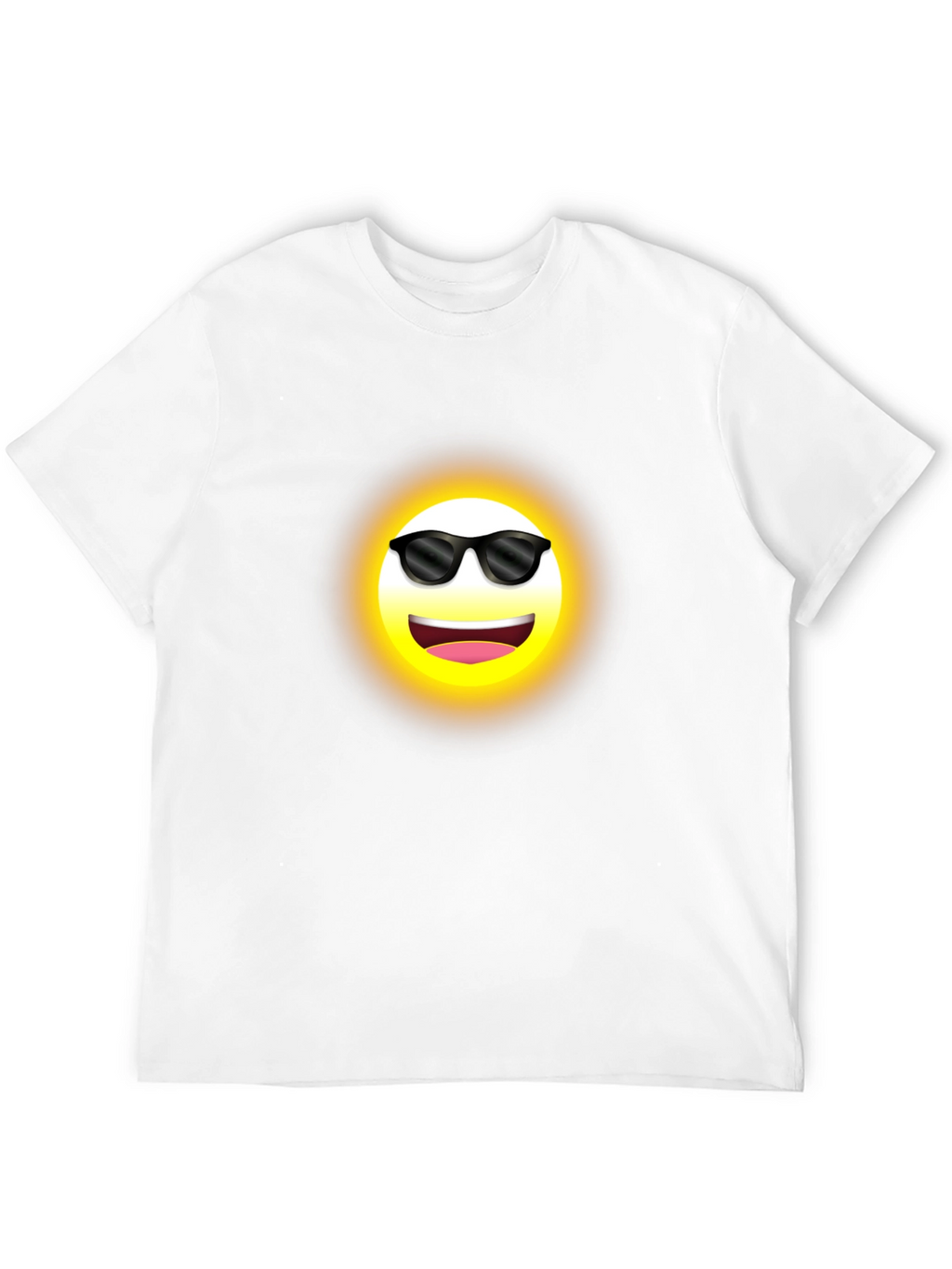 Cool Emoji Black T-Shirt