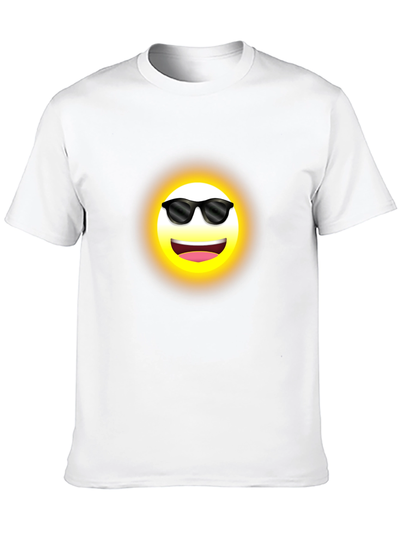 Cool Emoji Black T-Shirt