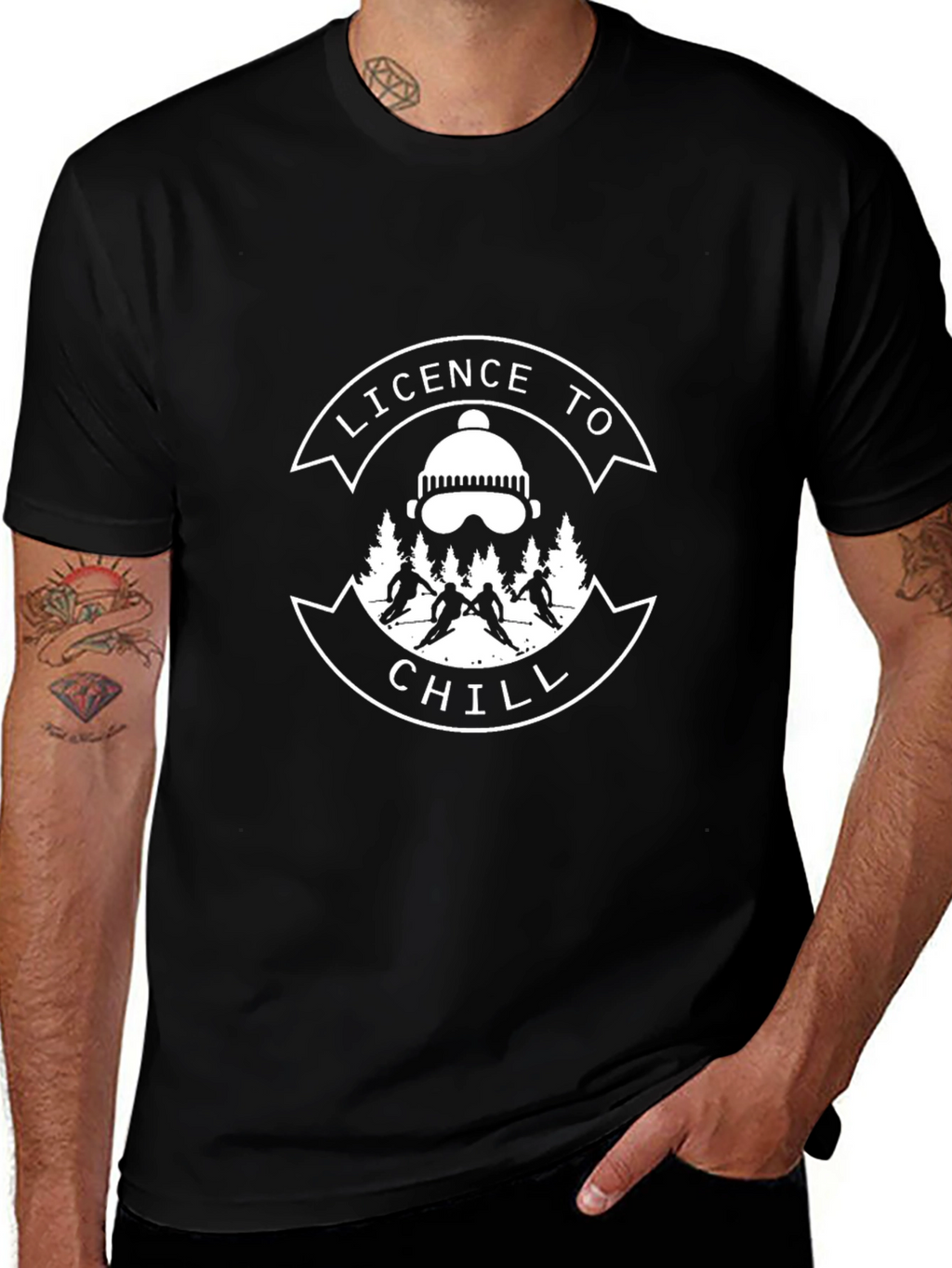 Licence To Chill Ski T-Shirt