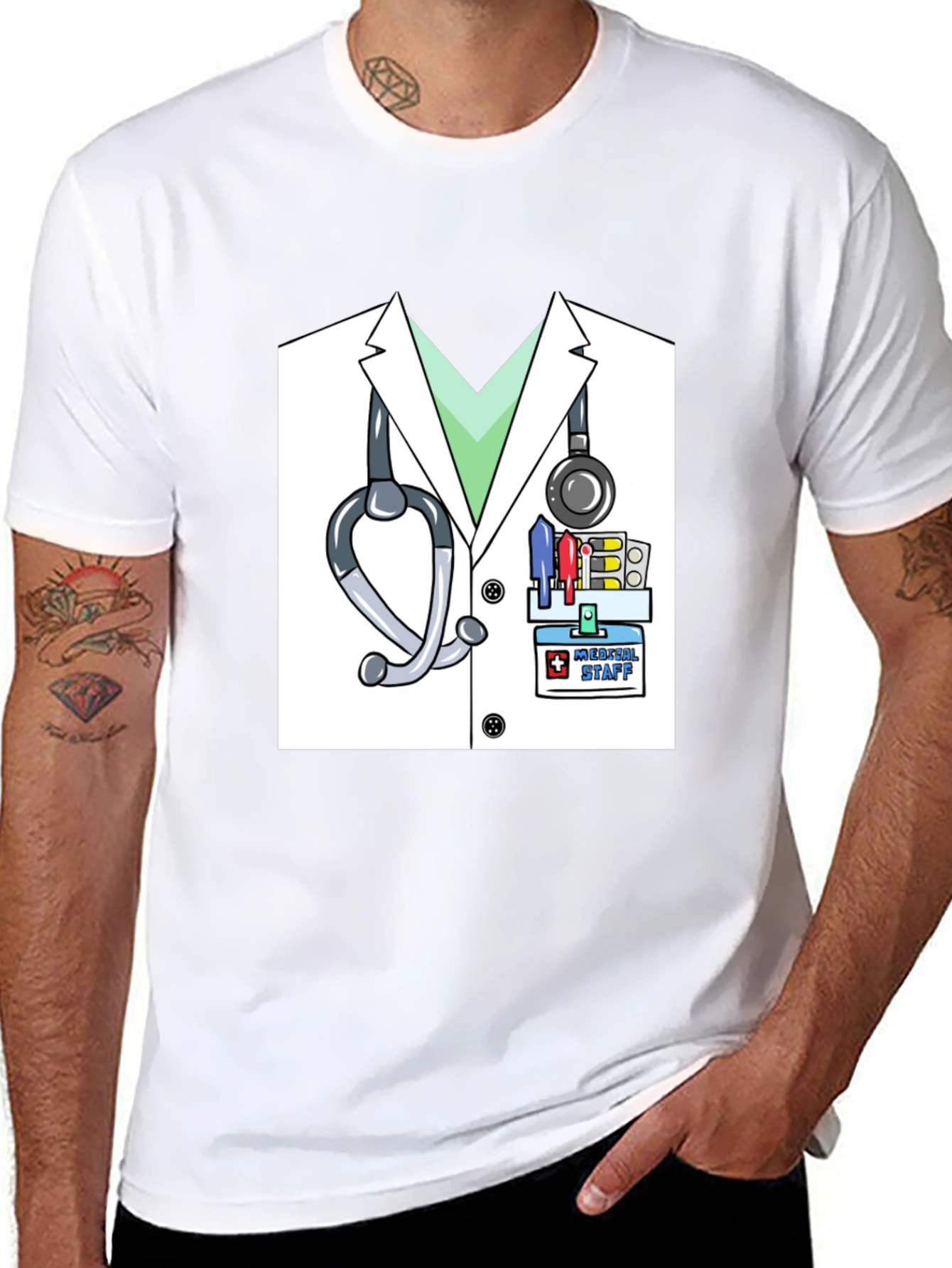 Doctor Costume T-Shirt - Medical Staff