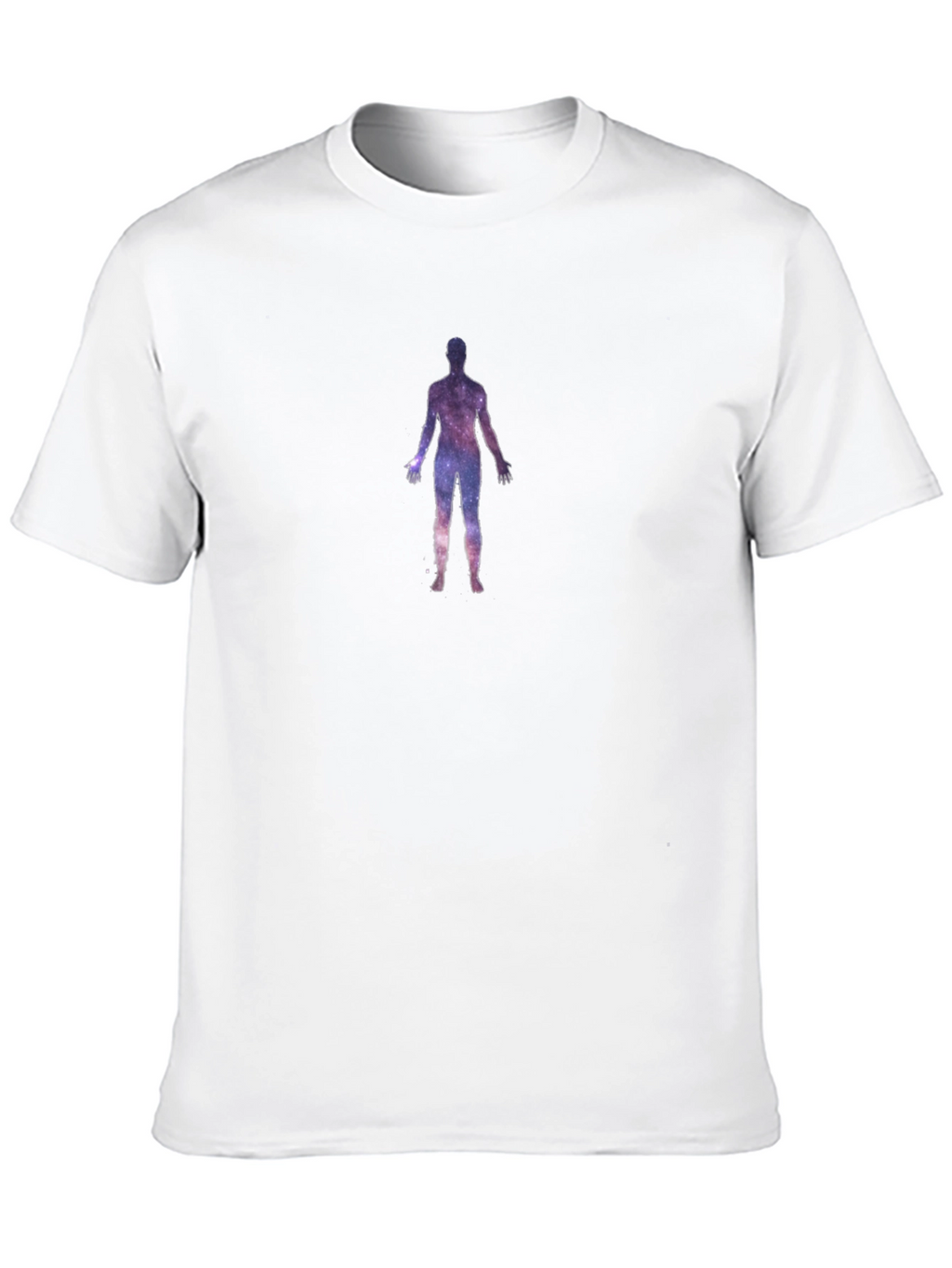 Galaxy Man Black T-Shirt