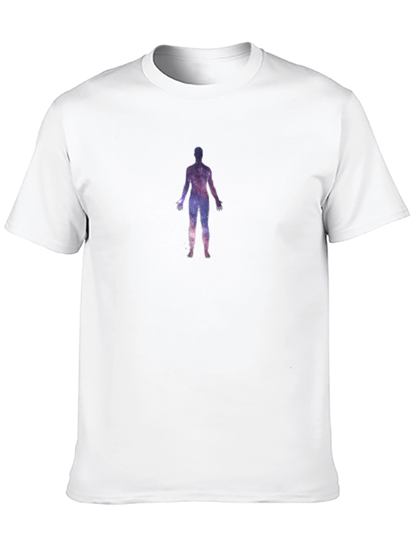 Galaxy Man Black T-Shirt